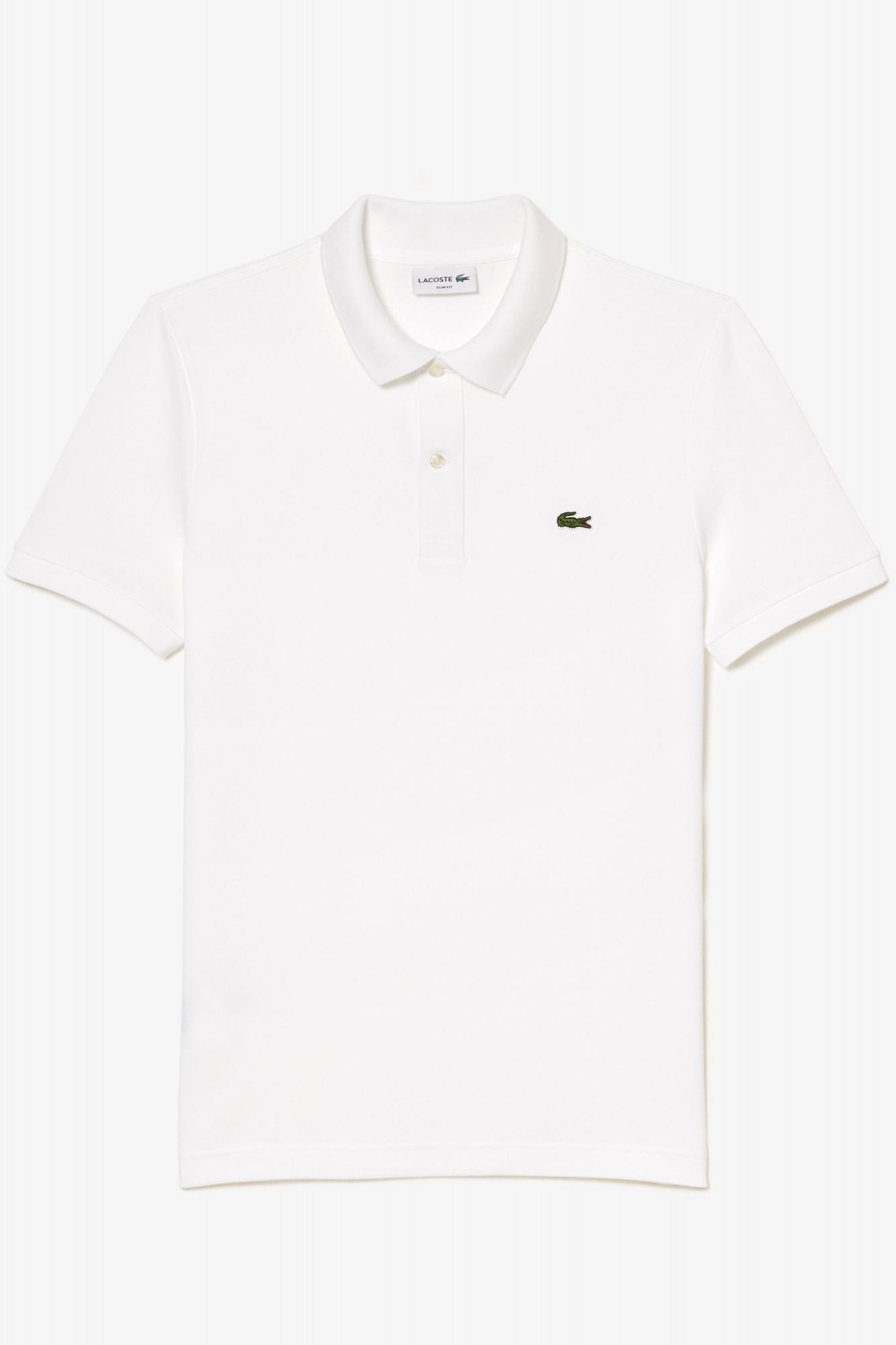 LACOSTE CHEMISE SPORTSWEAR SLIM FIT en color BLANCO (2)