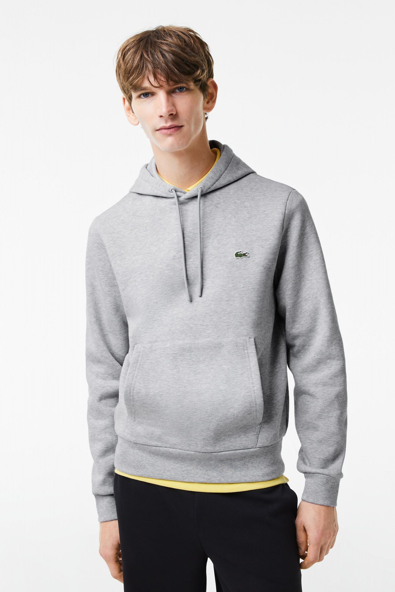 LACOSTE SWEATSHIRT CLASSIC FIT en color GRIS (1)