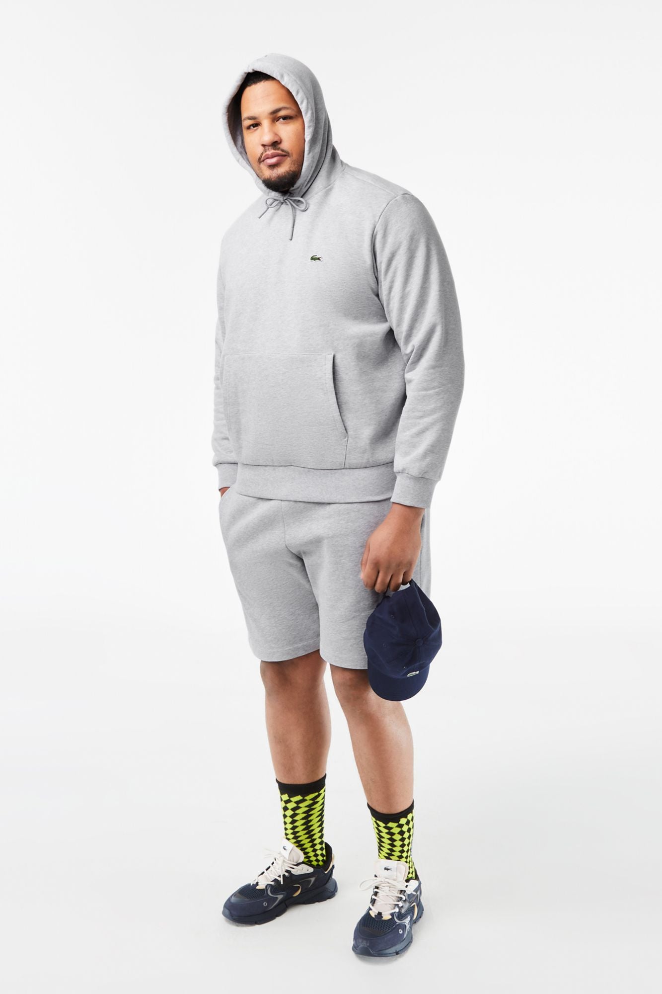 LACOSTE SWEATSHIRT CLASSIC FIT en color GRIS (4)