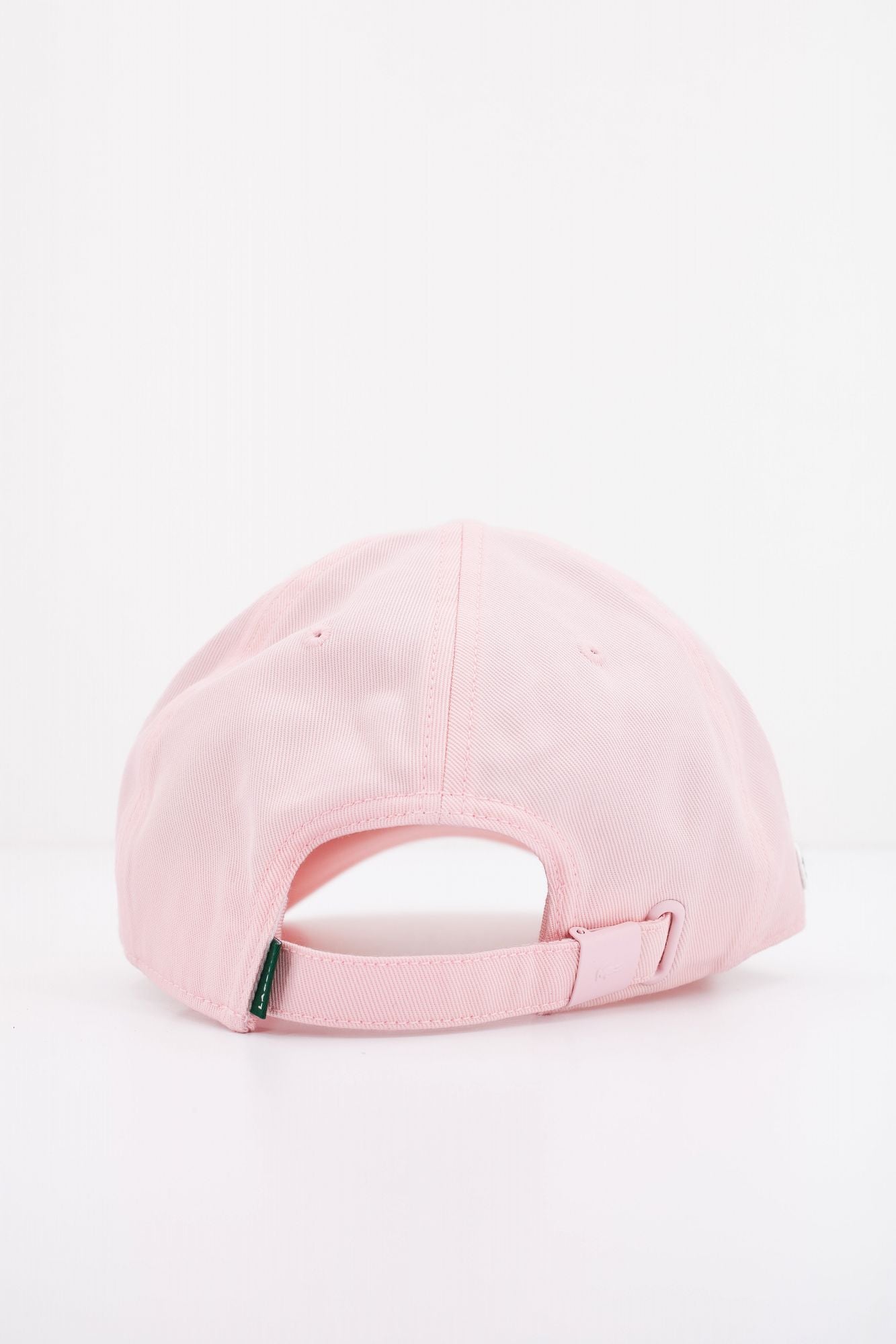 LACOSTE ORGANIC COTTON TWILL CAP en color ROSA (3)