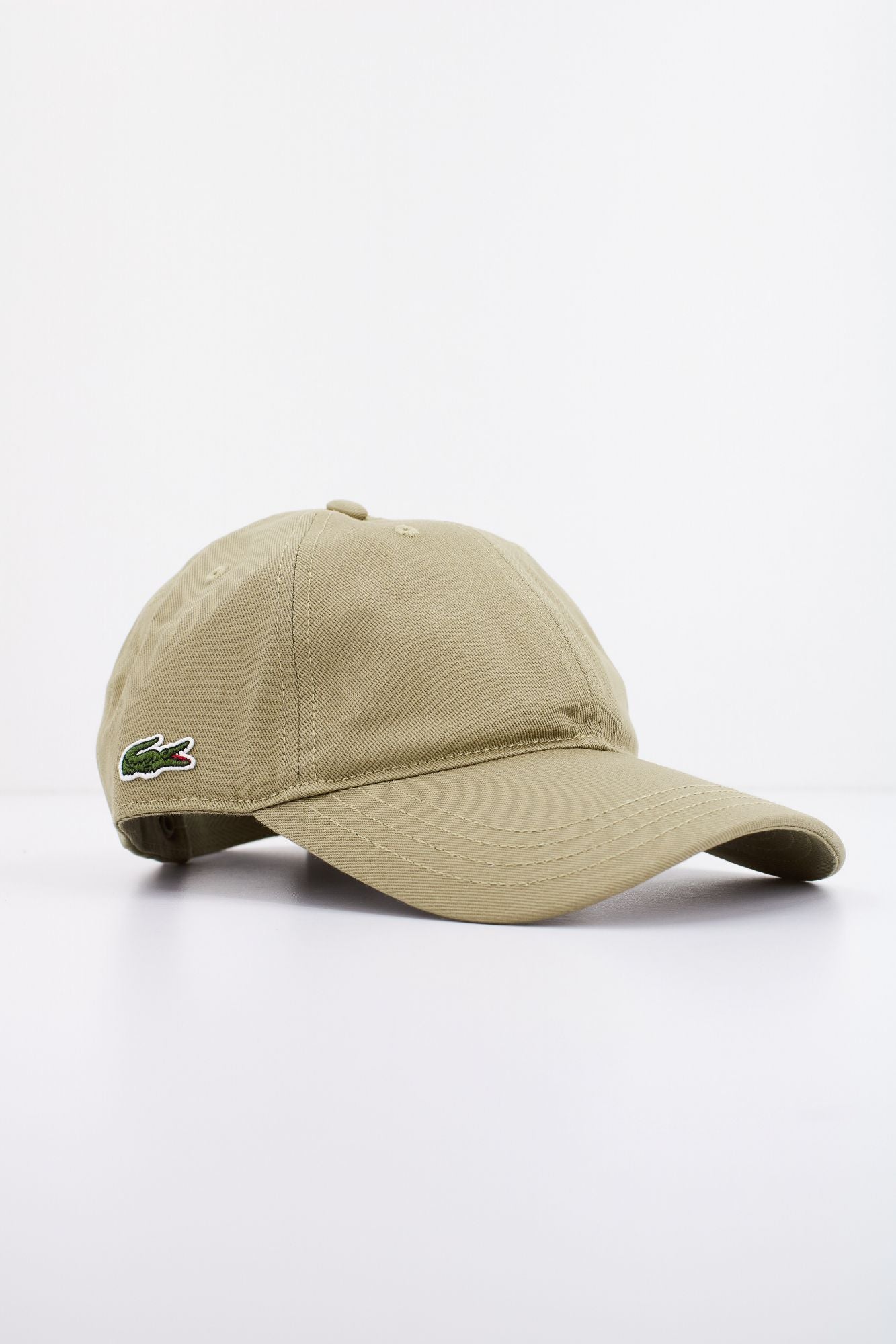 LACOSTE ORGANIC COTTON TWILL CAP en color VERDE (2)