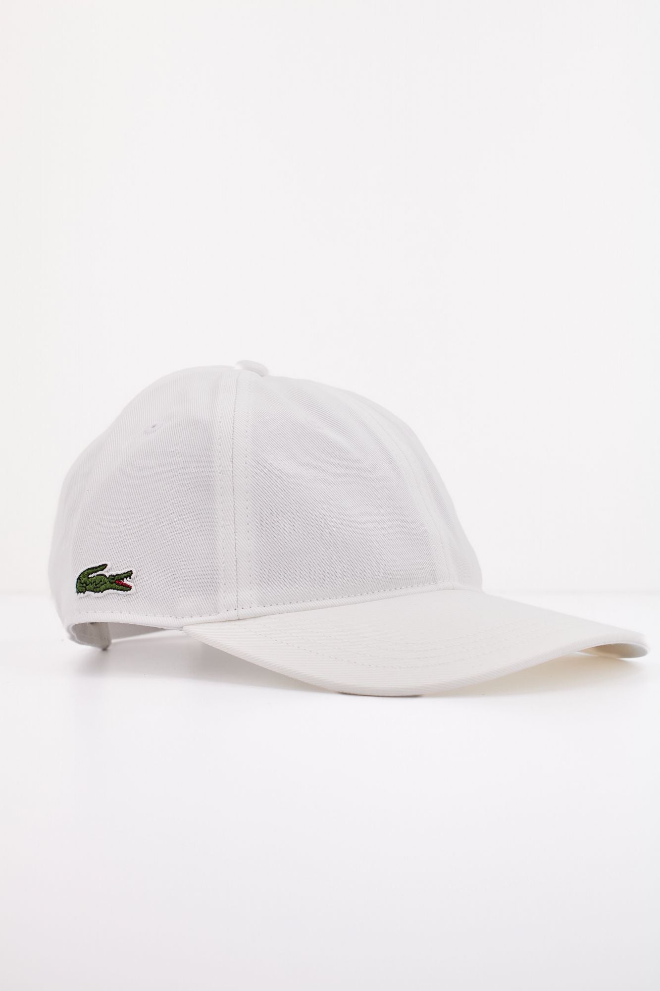 LACOSTE ORGANIC COTTON TWILL CAP en color BLANCO (2)