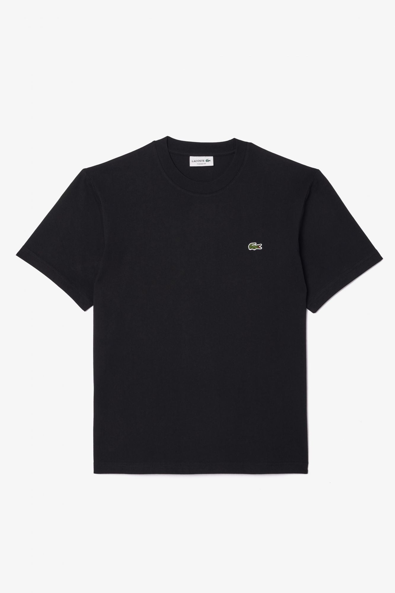 LACOSTE TH7318 TEE-SHIRT en color NEGRO (2)
