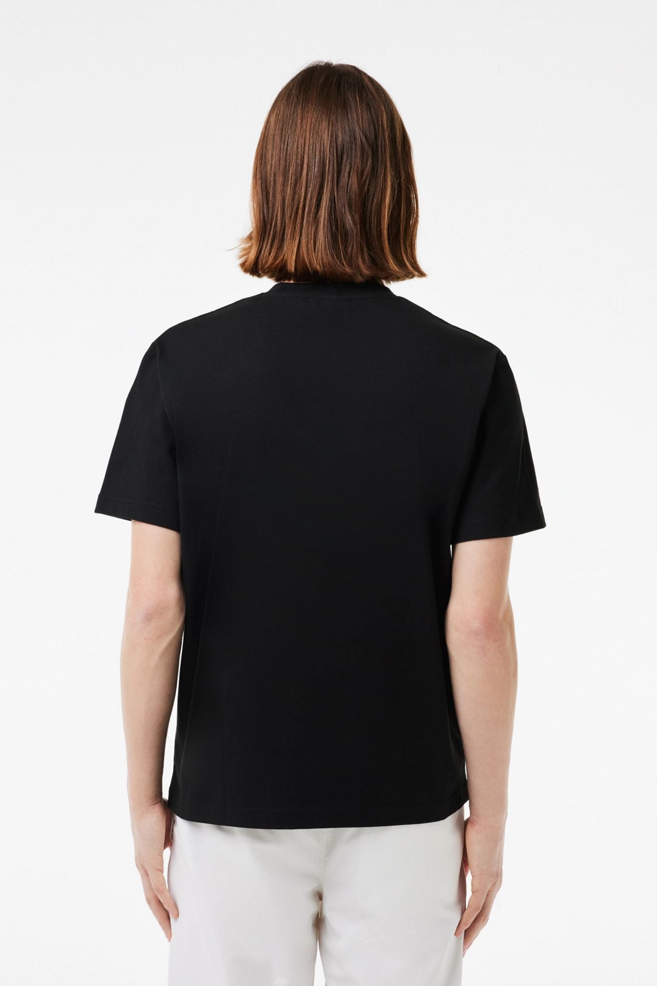 LACOSTE TH7318 TEE-SHIRT en color NEGRO (3)