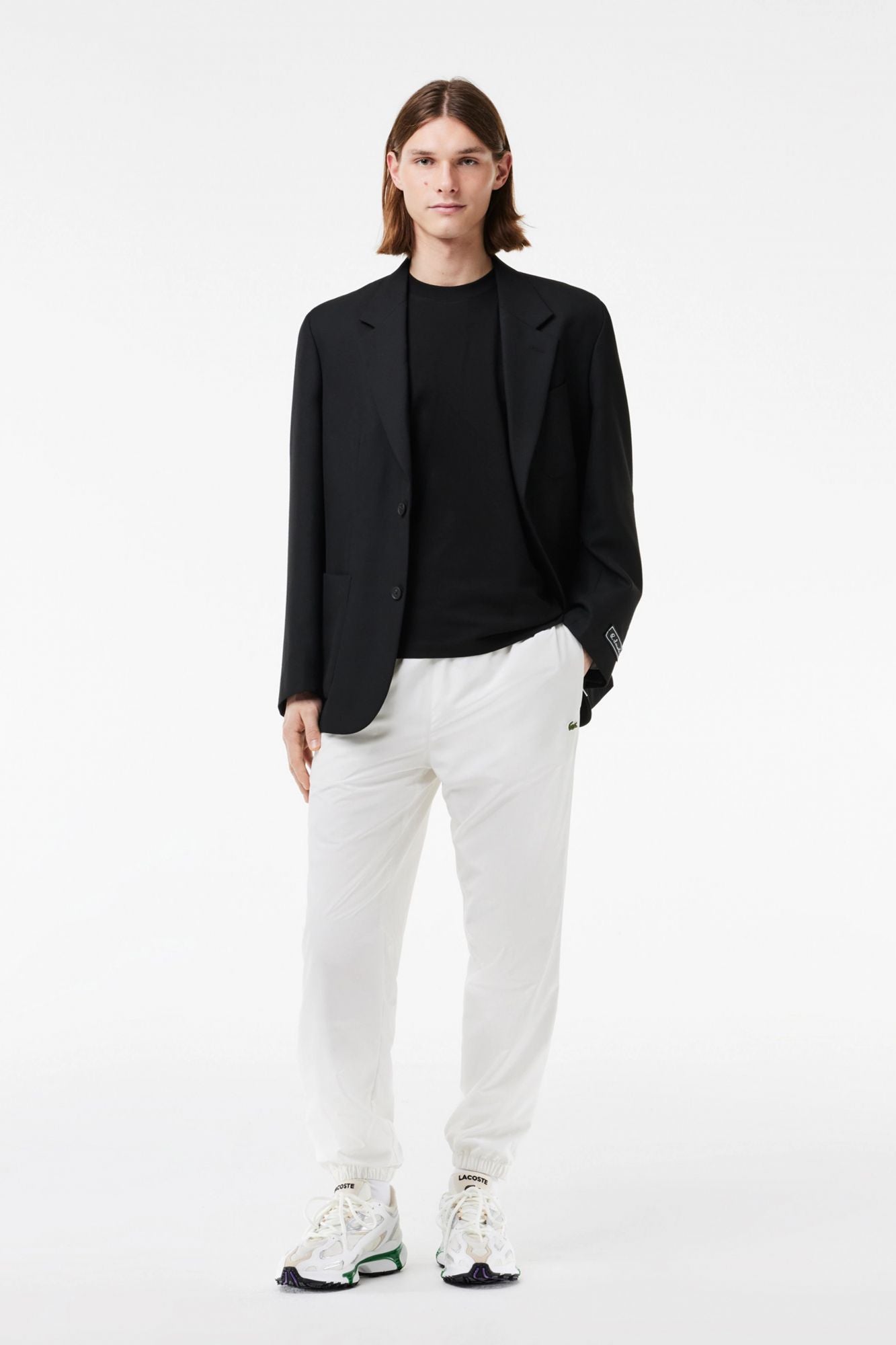 LACOSTE TH7318 TEE-SHIRT en color NEGRO (4)