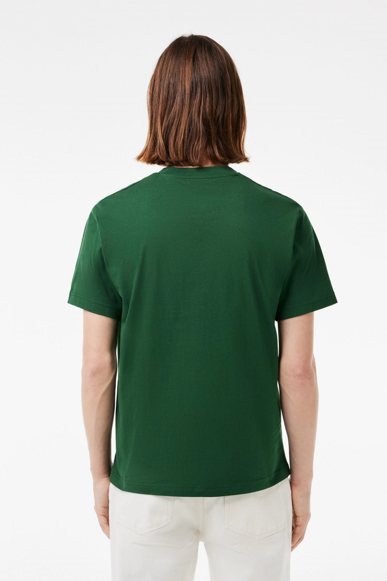 LACOSTE TH7318 TEE-SHIRT en color VERDE (3)