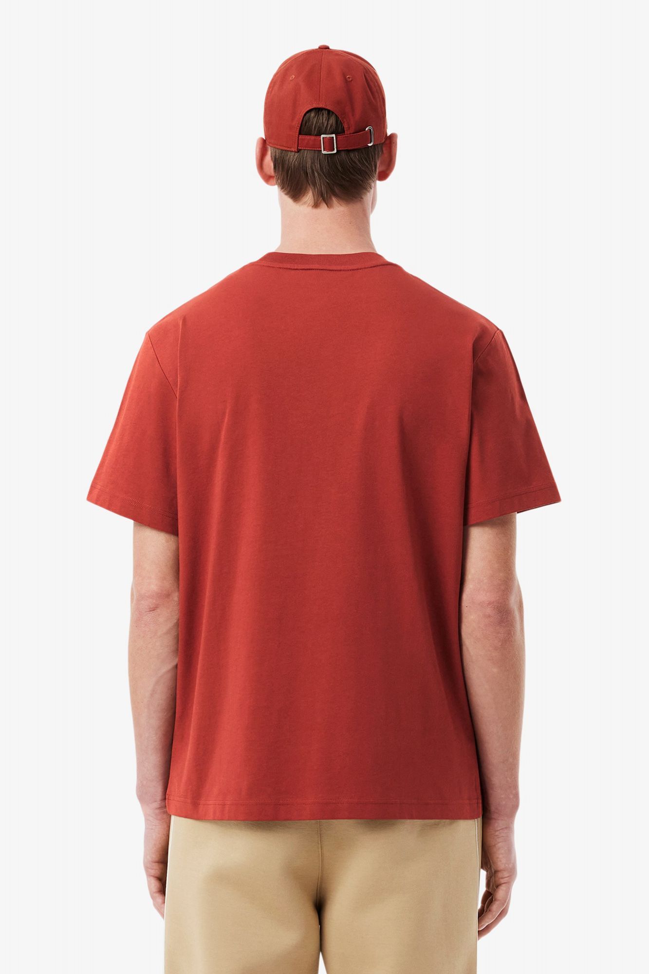 LACOSTE T-SHIRT en color NARANJA (3)