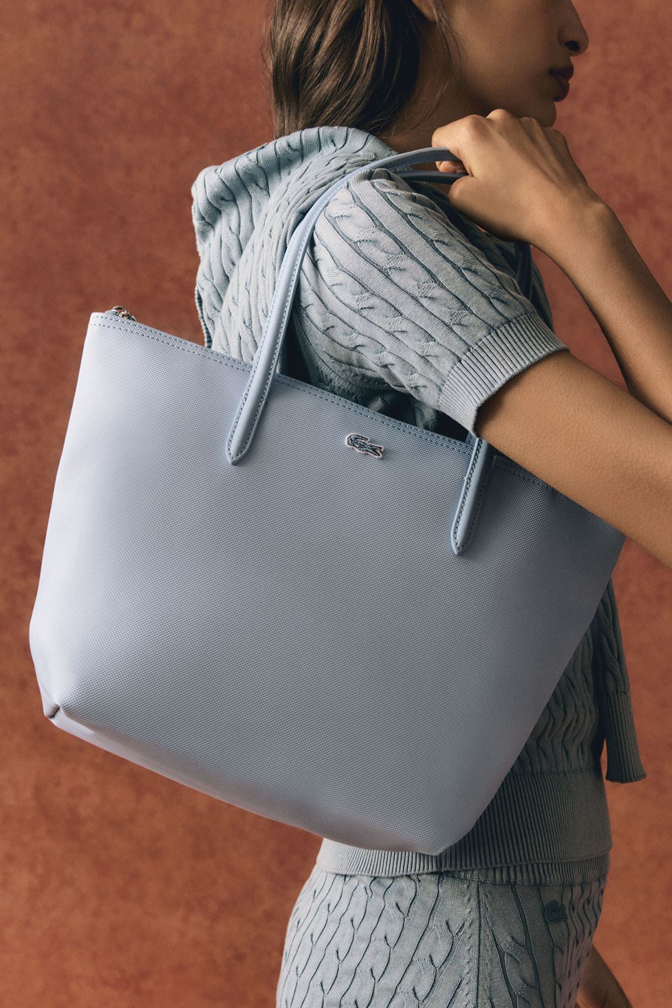 LACOSTE L.12.12 CONCEPT SMALL SHOP en color AZUL (4)