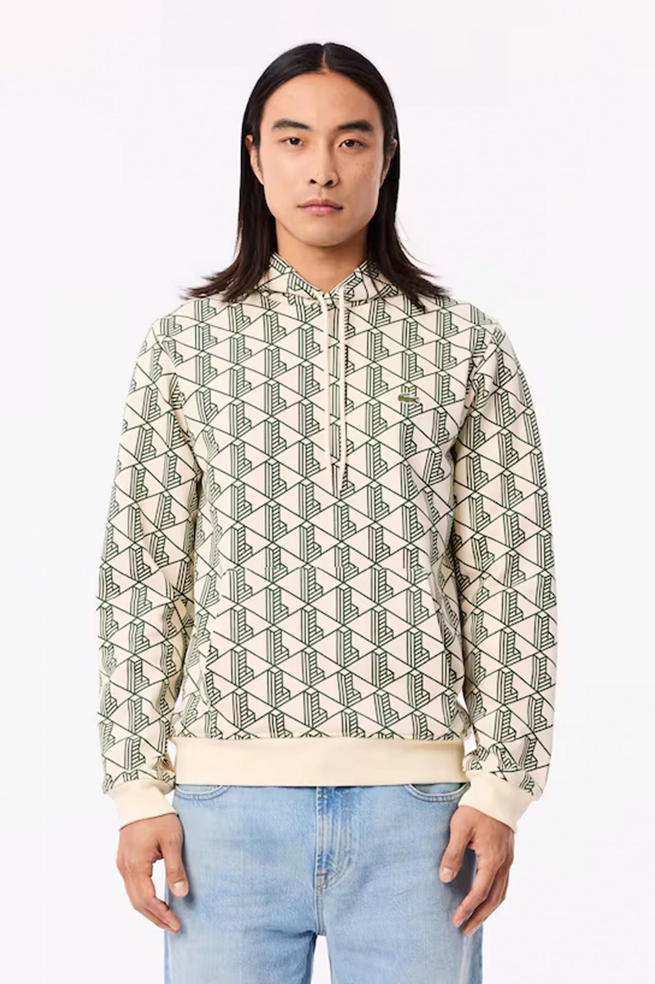 LACOSTE SWEATSHIRT en color VERDE (1)