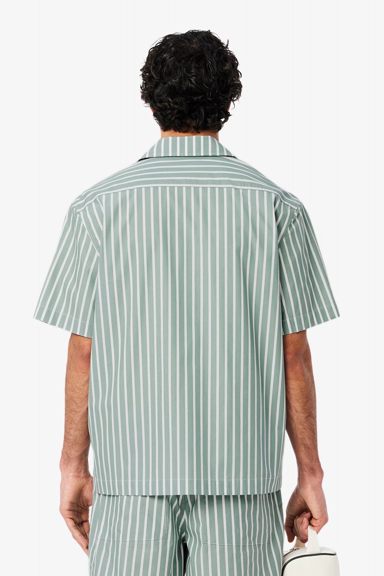 LACOSTE SLEEVED CASUAL SHIRT en color VERDE (3)