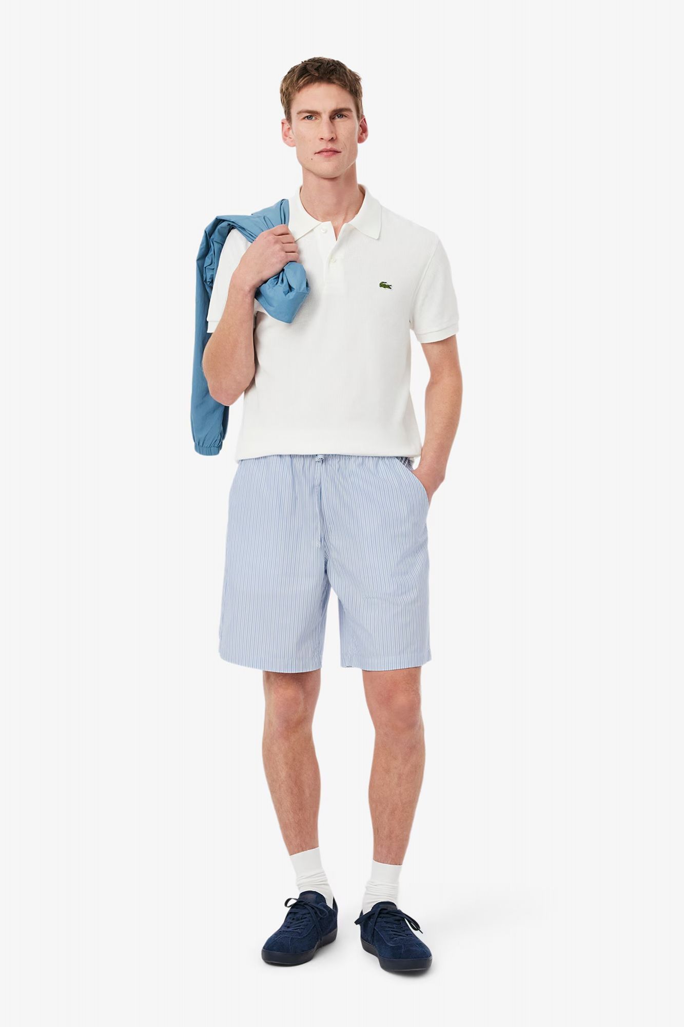 LACOSTE SHORTS en color AZUL (4)