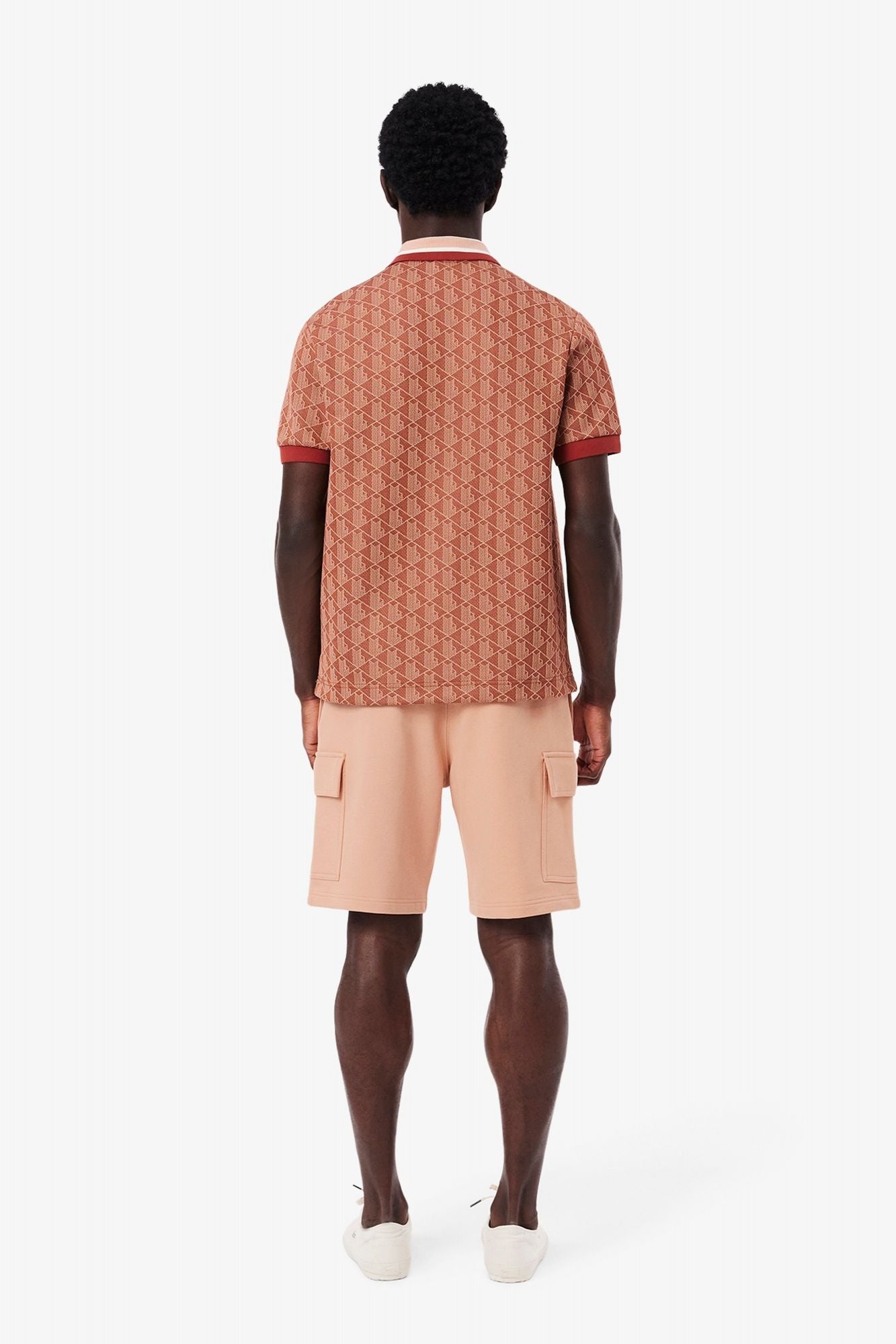 LACOSTE GH9743 SHORTS en color NUDE (3)