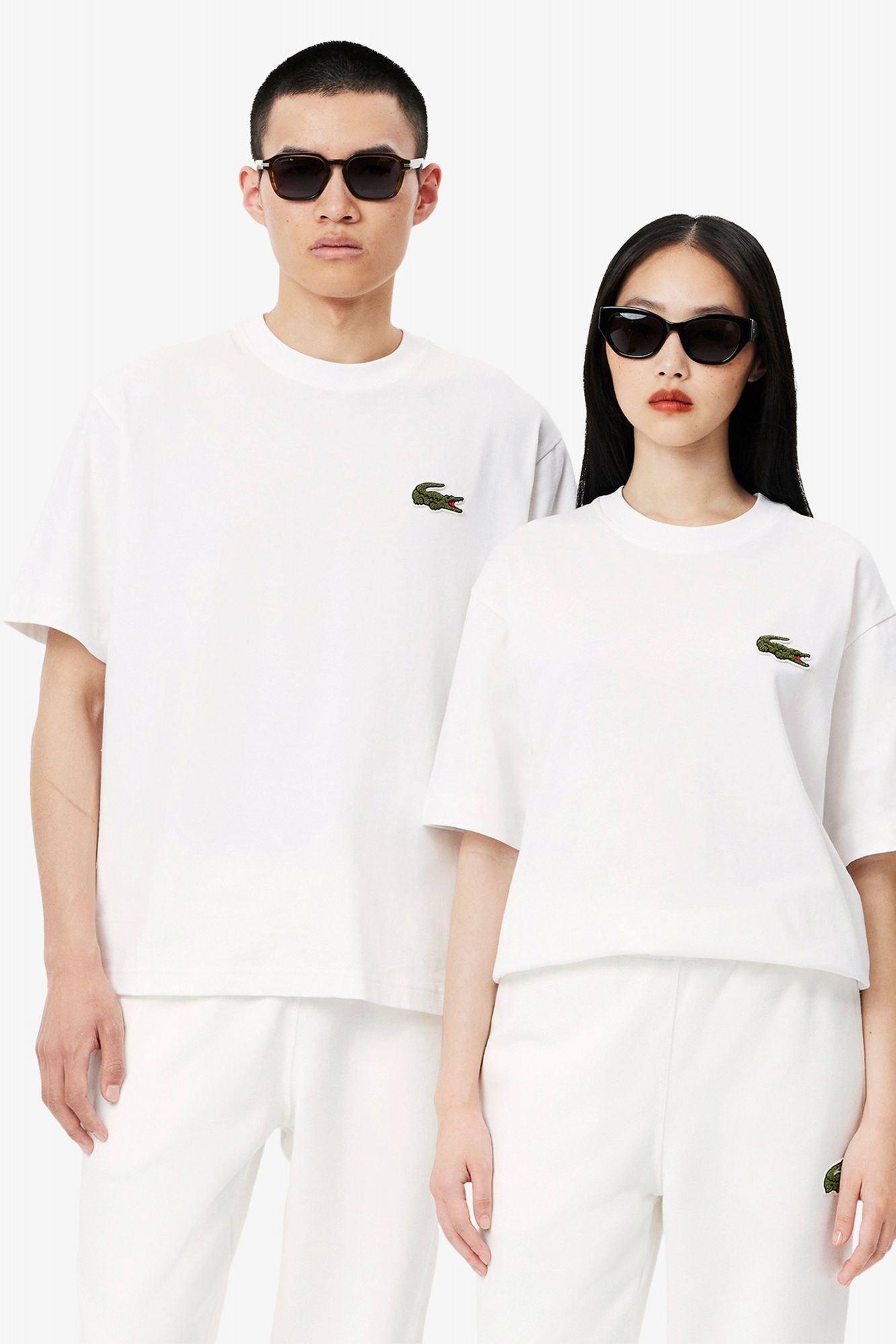 LACOSTE TEE-SHIRT en color BLANCO (1)