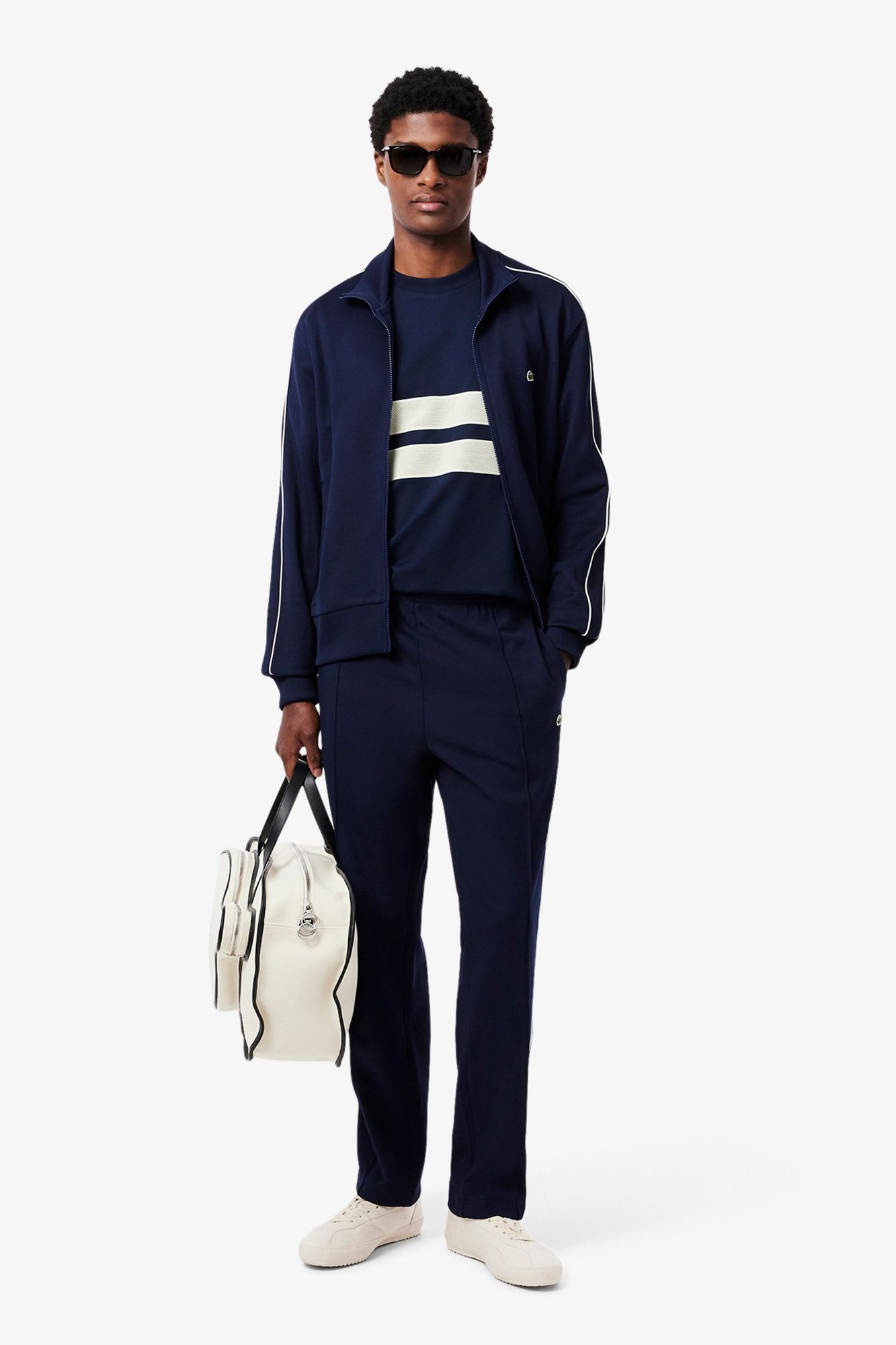 LACOSTE TEE-SHIRT en color AZUL (4)