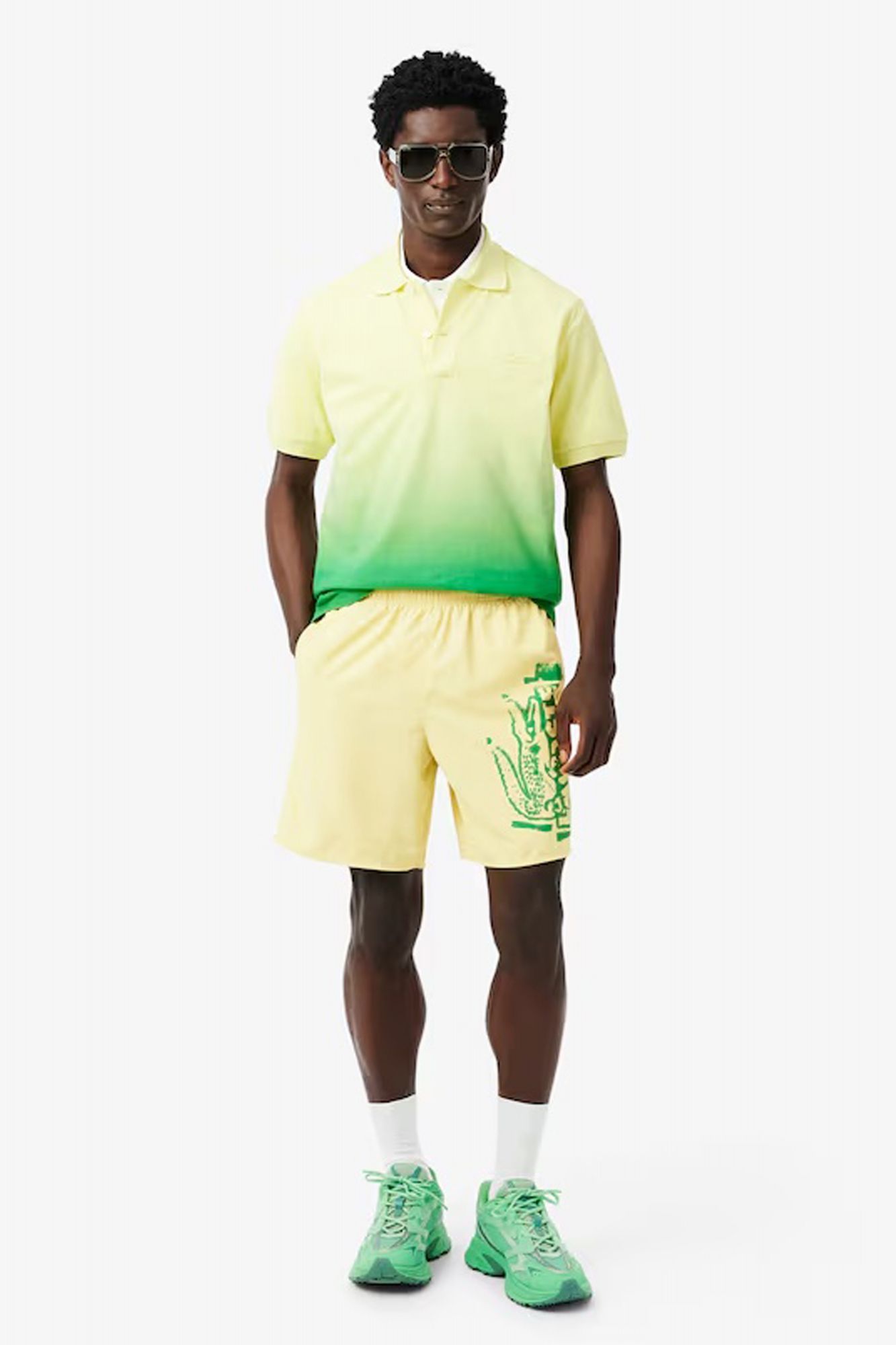 LACOSTE SWIMSUIT en color AMARILLO (2)
