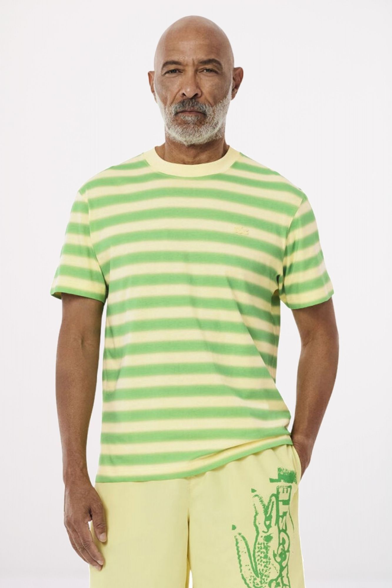 LACOSTE TEE-SHIRT en color AMARILLO (1)