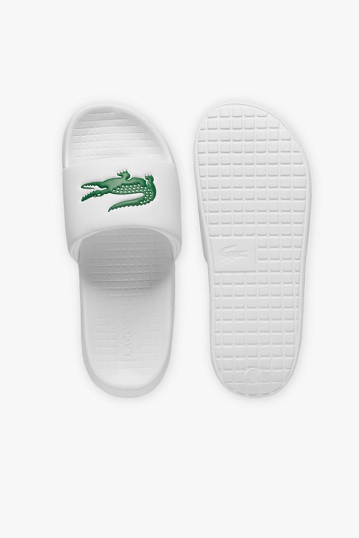 LACOSTE SERVE SLIDE 1.0 en color BLANCO (1)