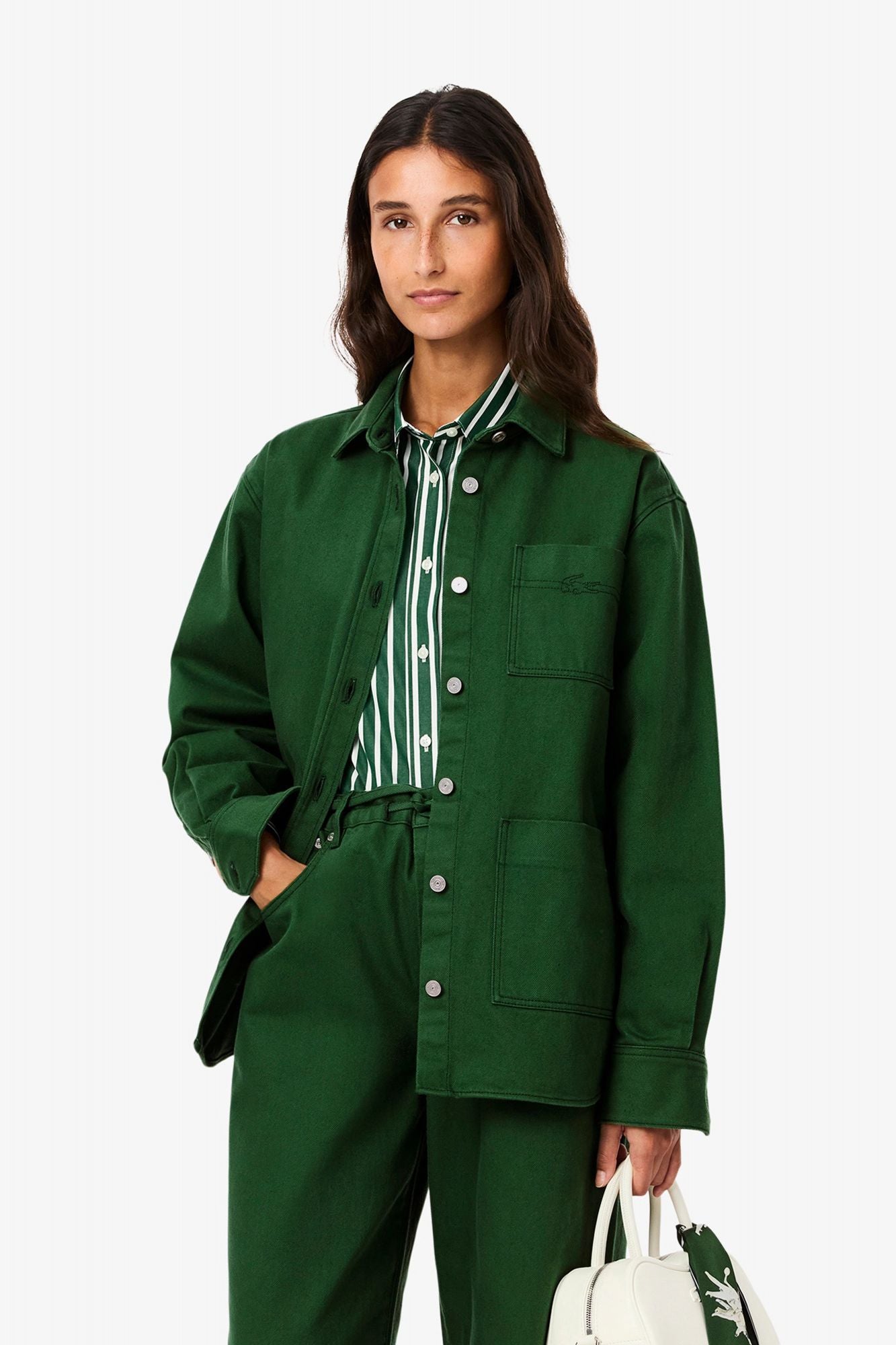 LACOSTE BLOUSON en color VERDE (1)