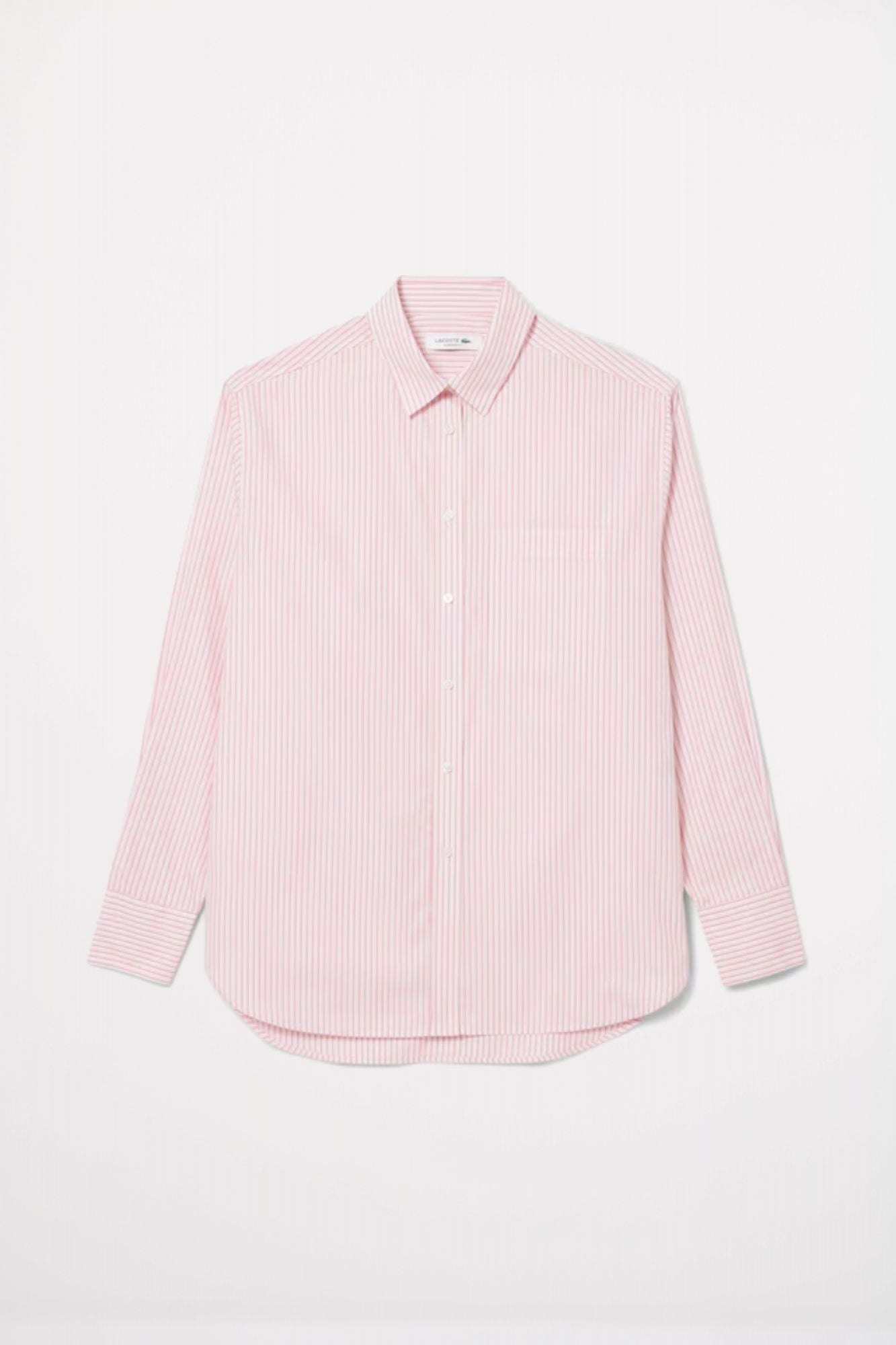 LACOSTE LONG SLEEVED SHIRT en color ROSA (2)