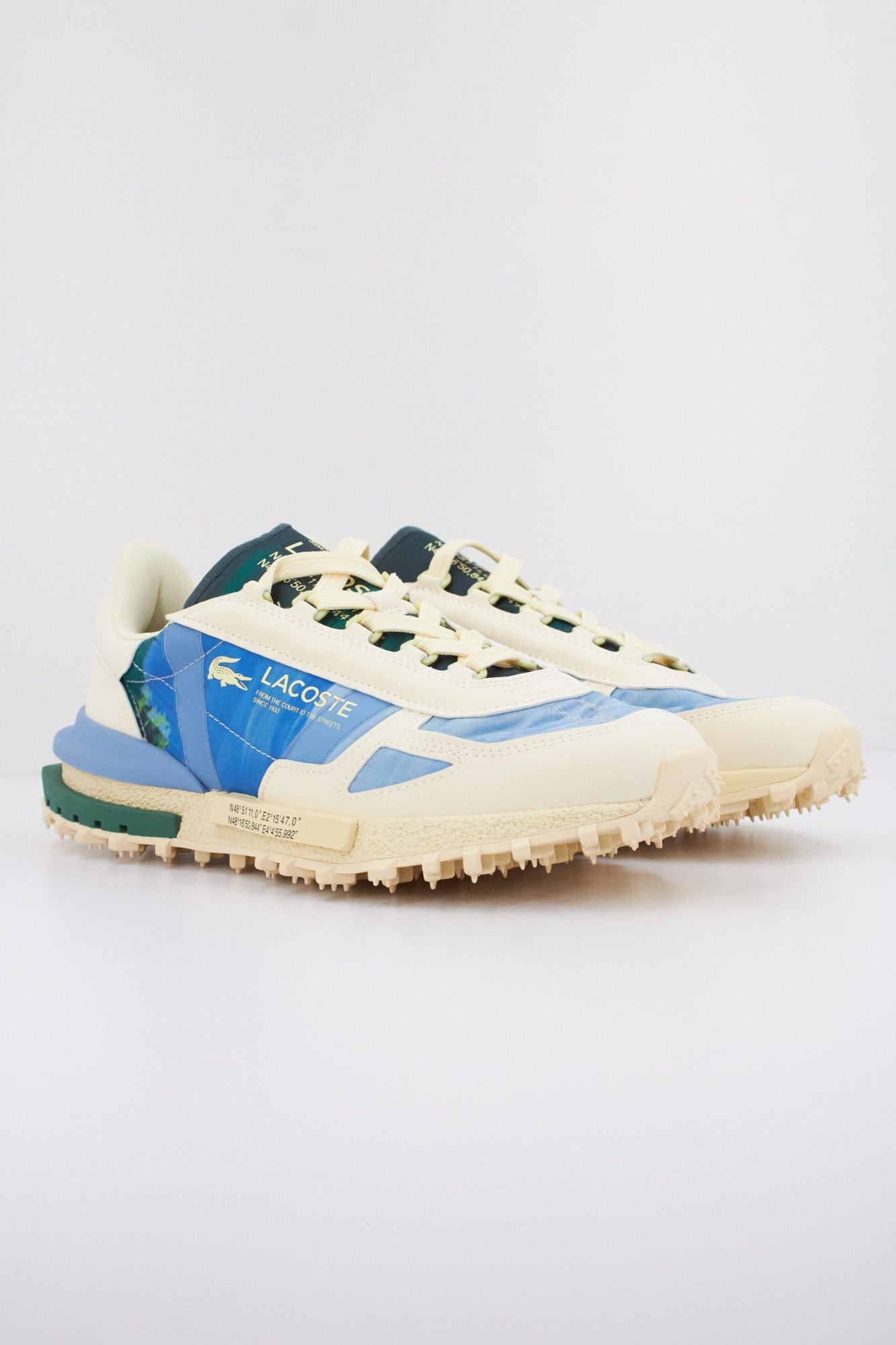 LACOSTE ELITE ACTIVE SNEAKE en color AZUL (2)