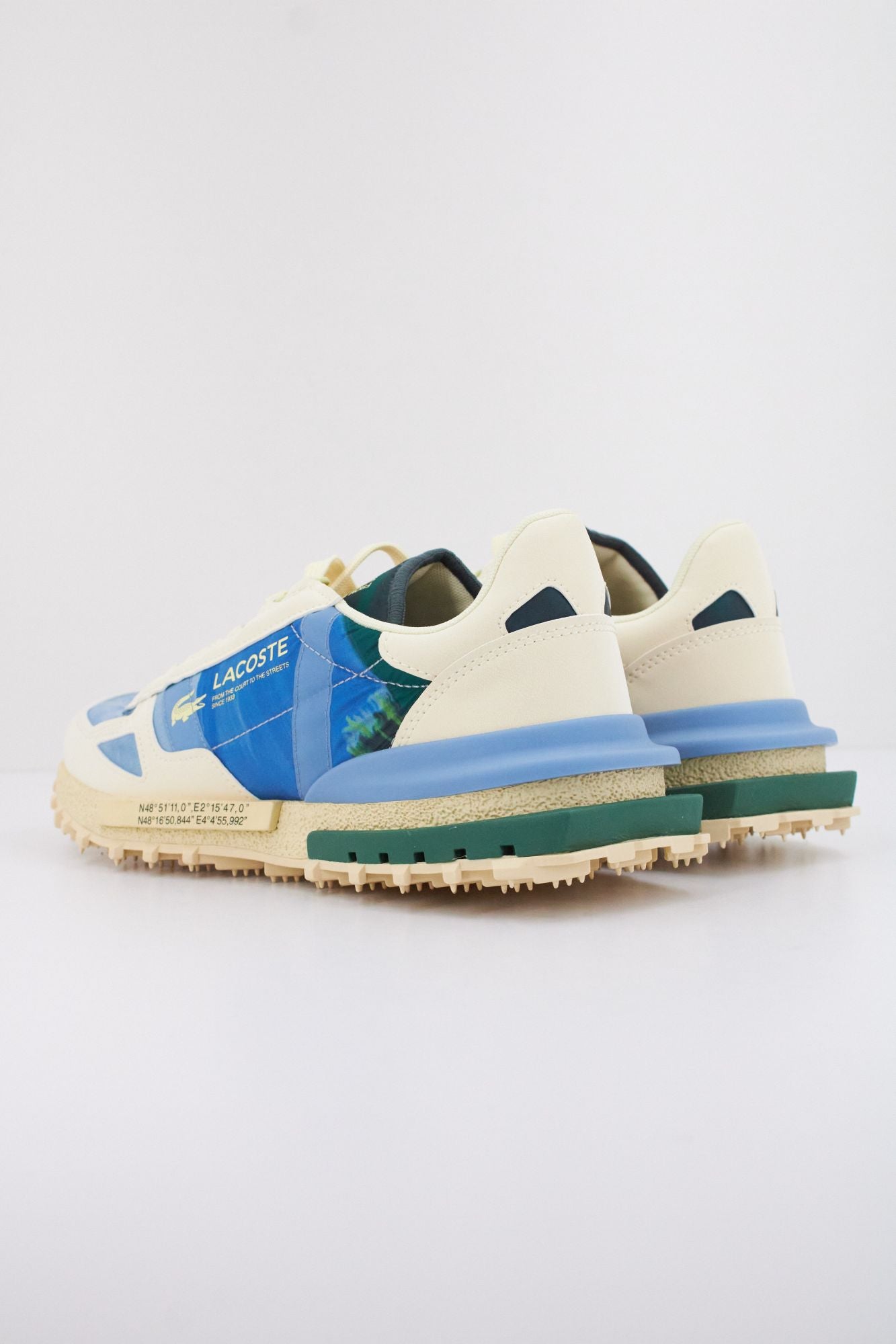 LACOSTE ELITE ACTIVE SNEAKER en color AZUL (4)