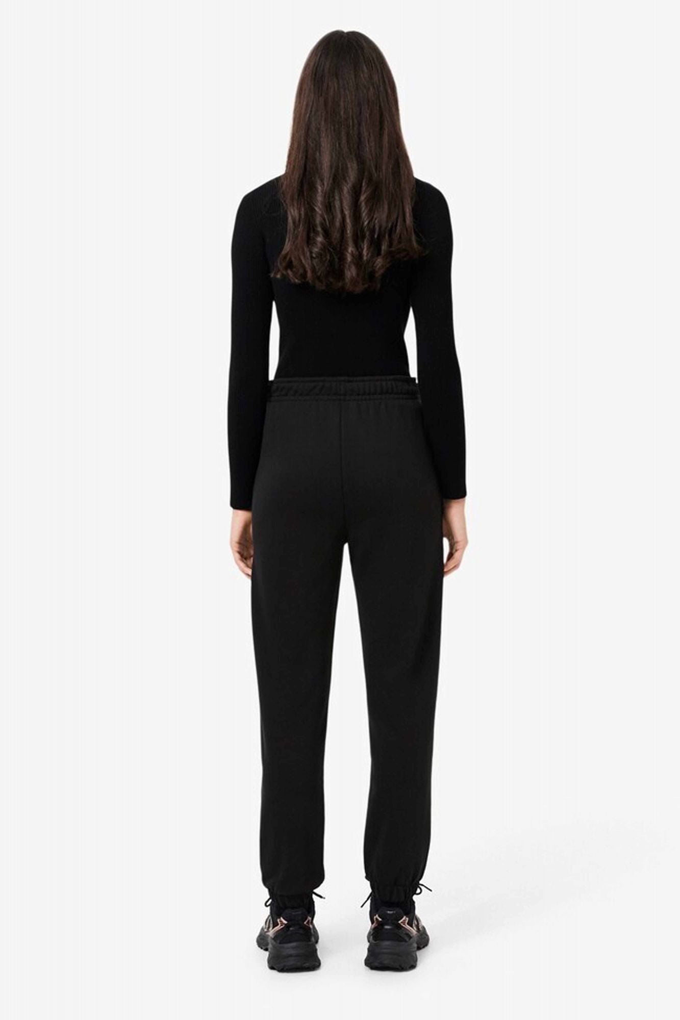 LACOSTE FLEECE SWEATPANTS en color NEGRO (3)