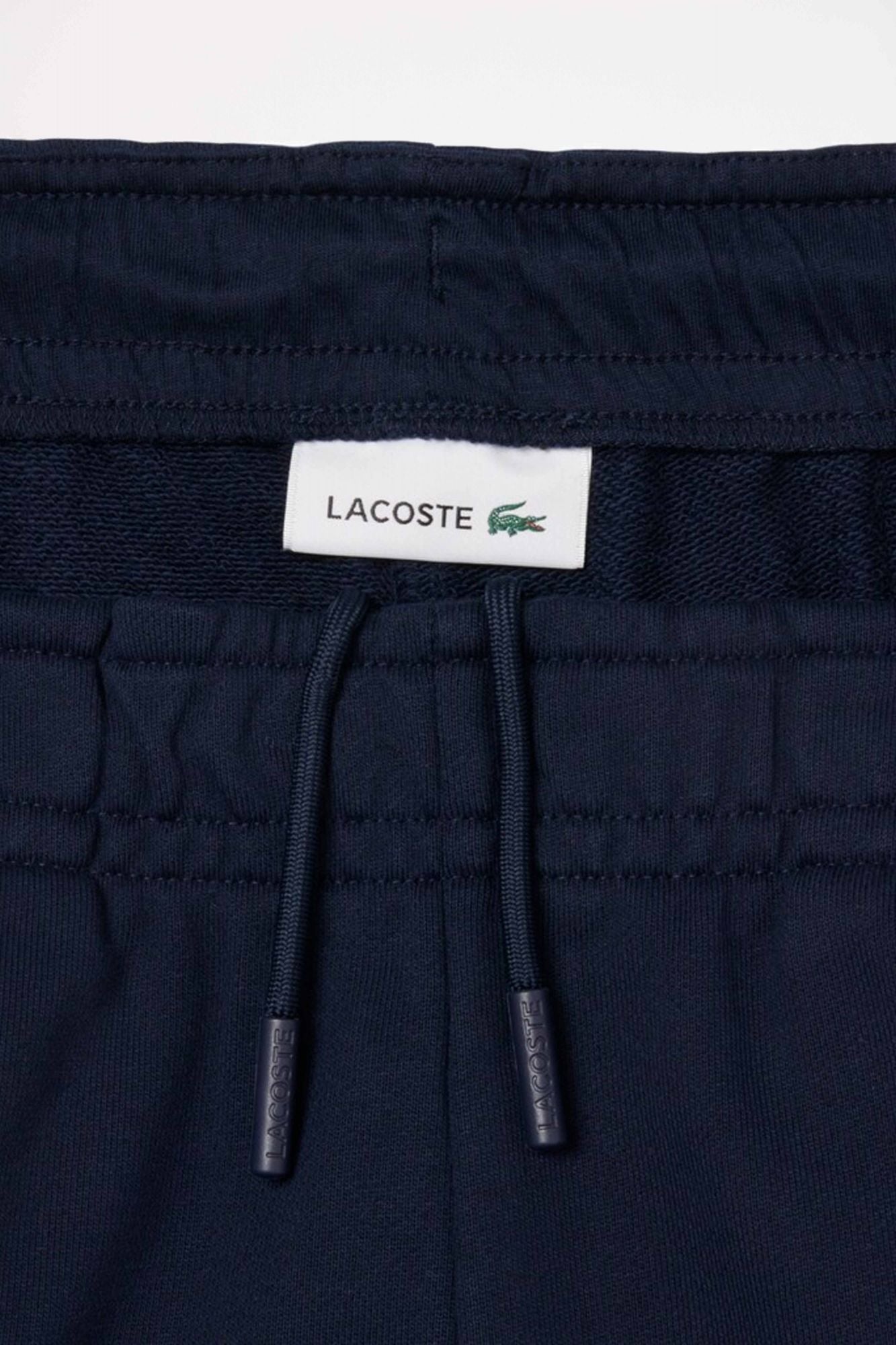 LACOSTE FLEECE SWEATPANTS en color AZUL (3)