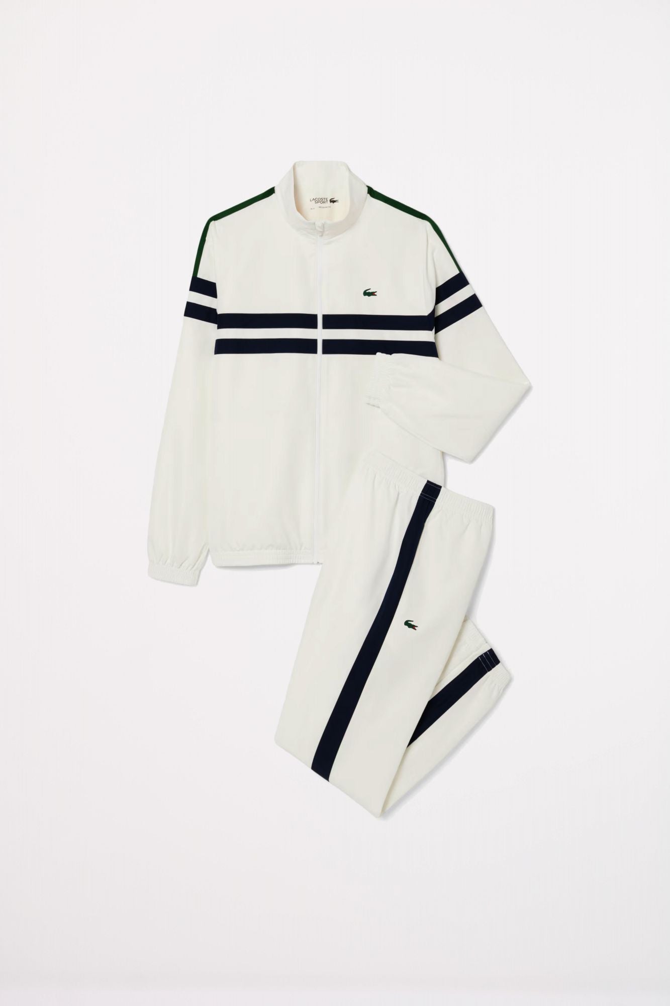 LACOSTE TENNIS PRINTED TRACKSUIT en color BLANCO (1)