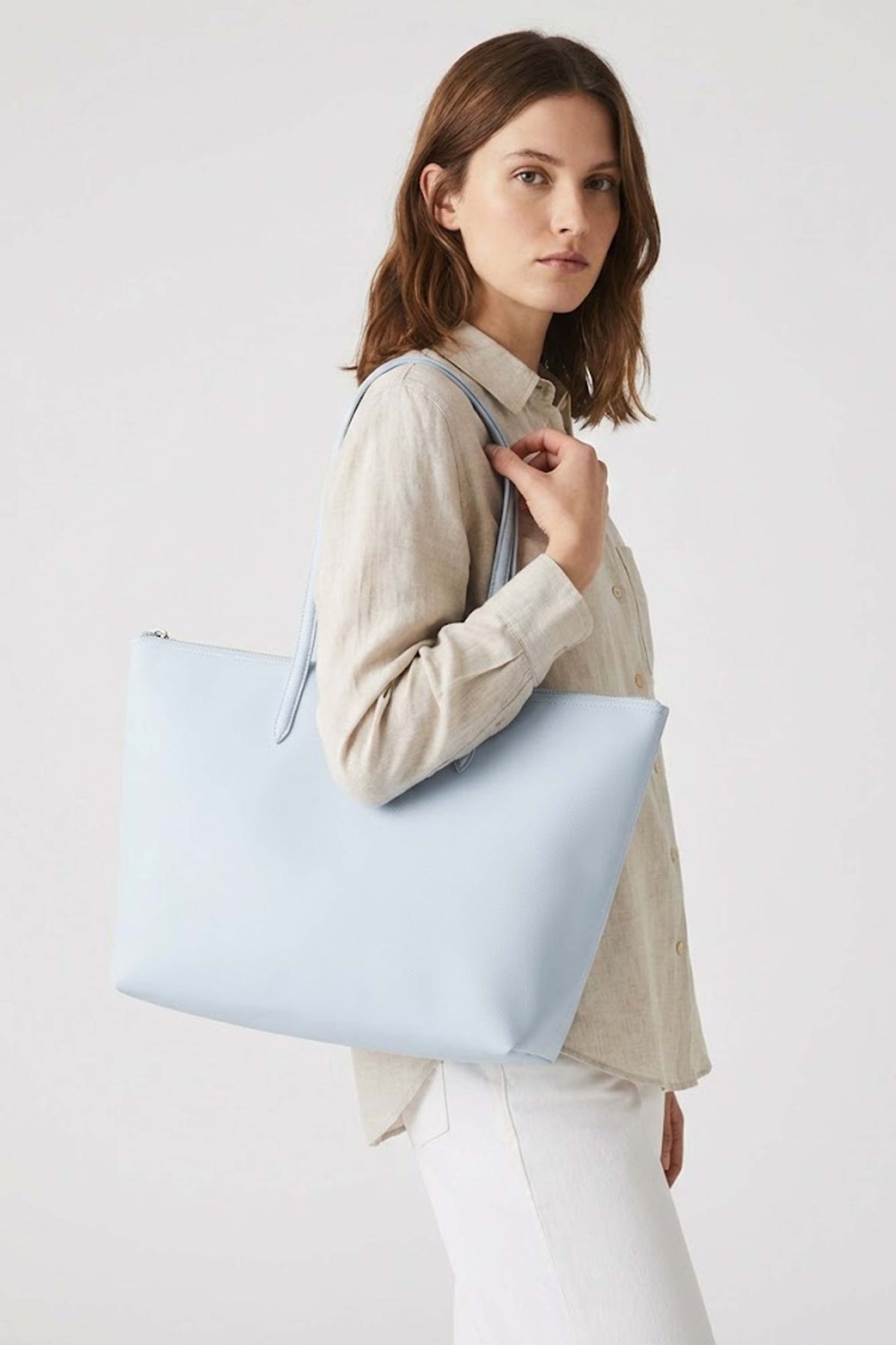 LACOSTE SHOPPING BAG en color AZUL (1)