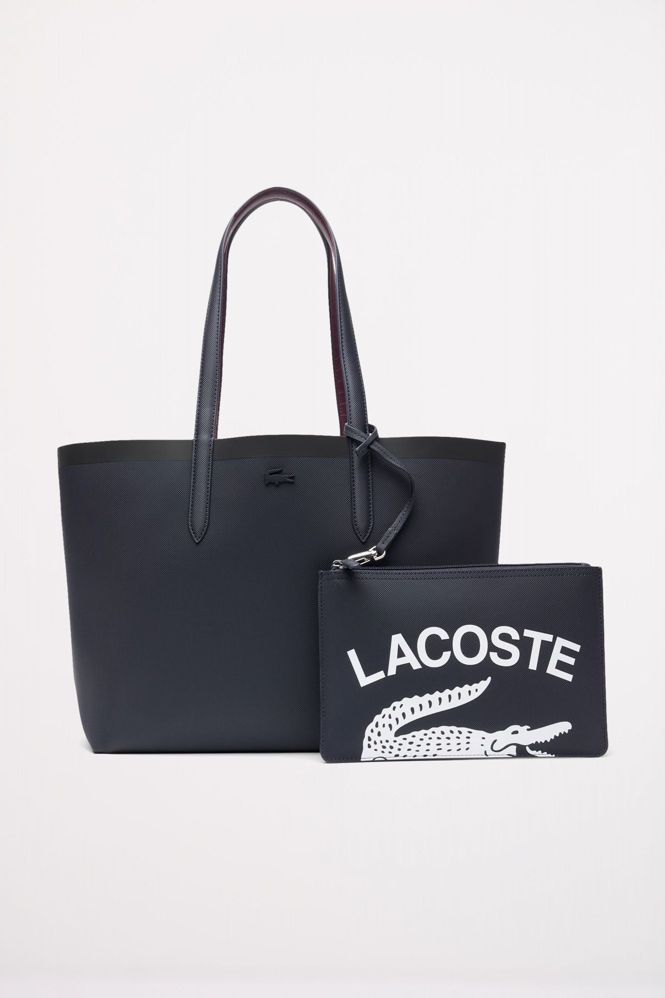 LACOSTE ANNA SEASONAL EMBOSSED CRO en color AZUL (1)