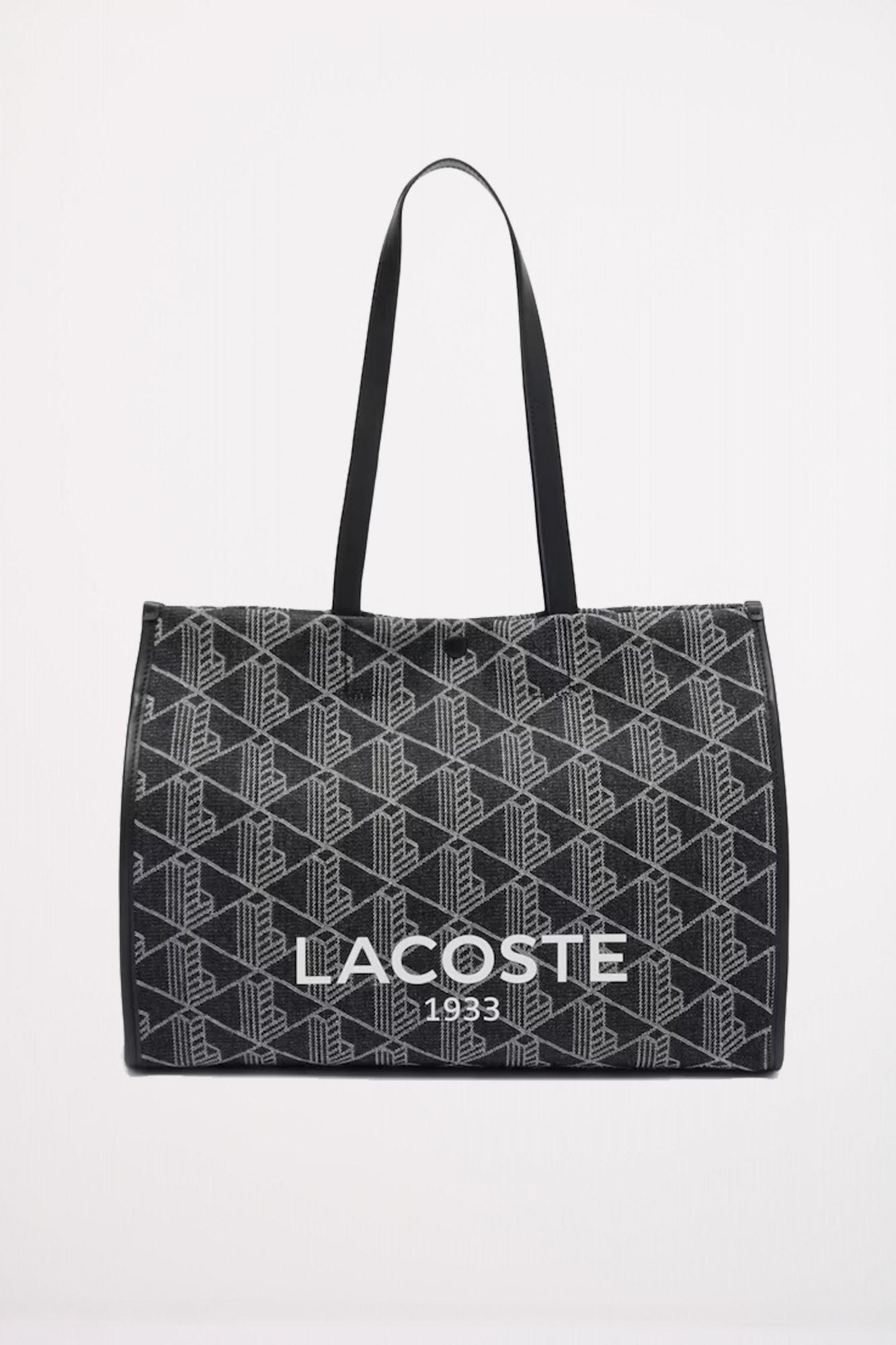 LACOSTE HERITAGE JACQUARD COTTON L en color NEGRO (1)