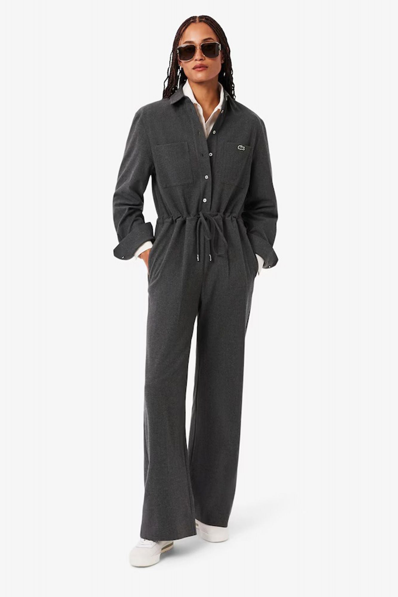 LACOSTE DRESS en color GRIS (4)
