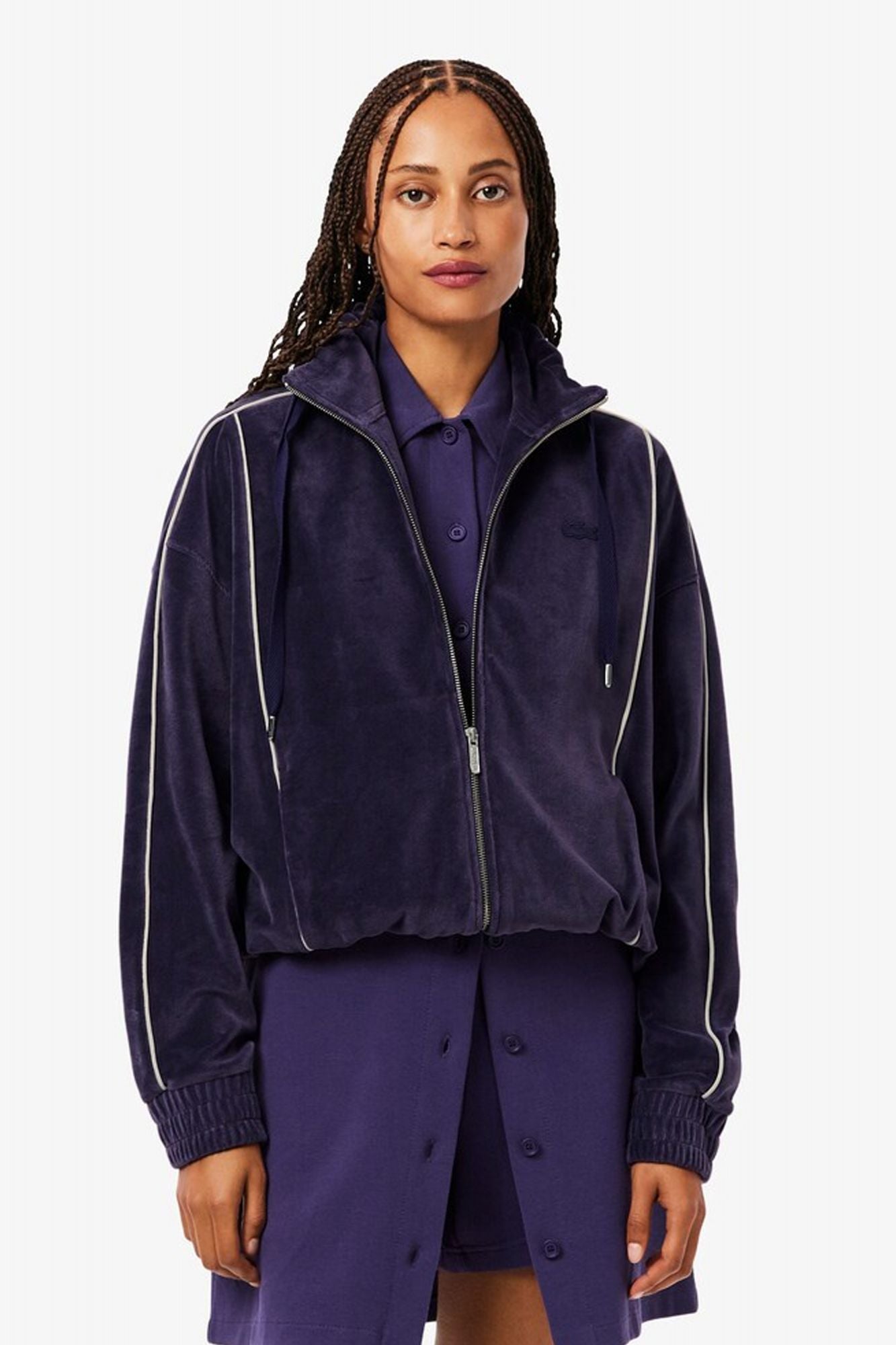 LACOSTE SWEATSHIRT en color VIOLETA (1)