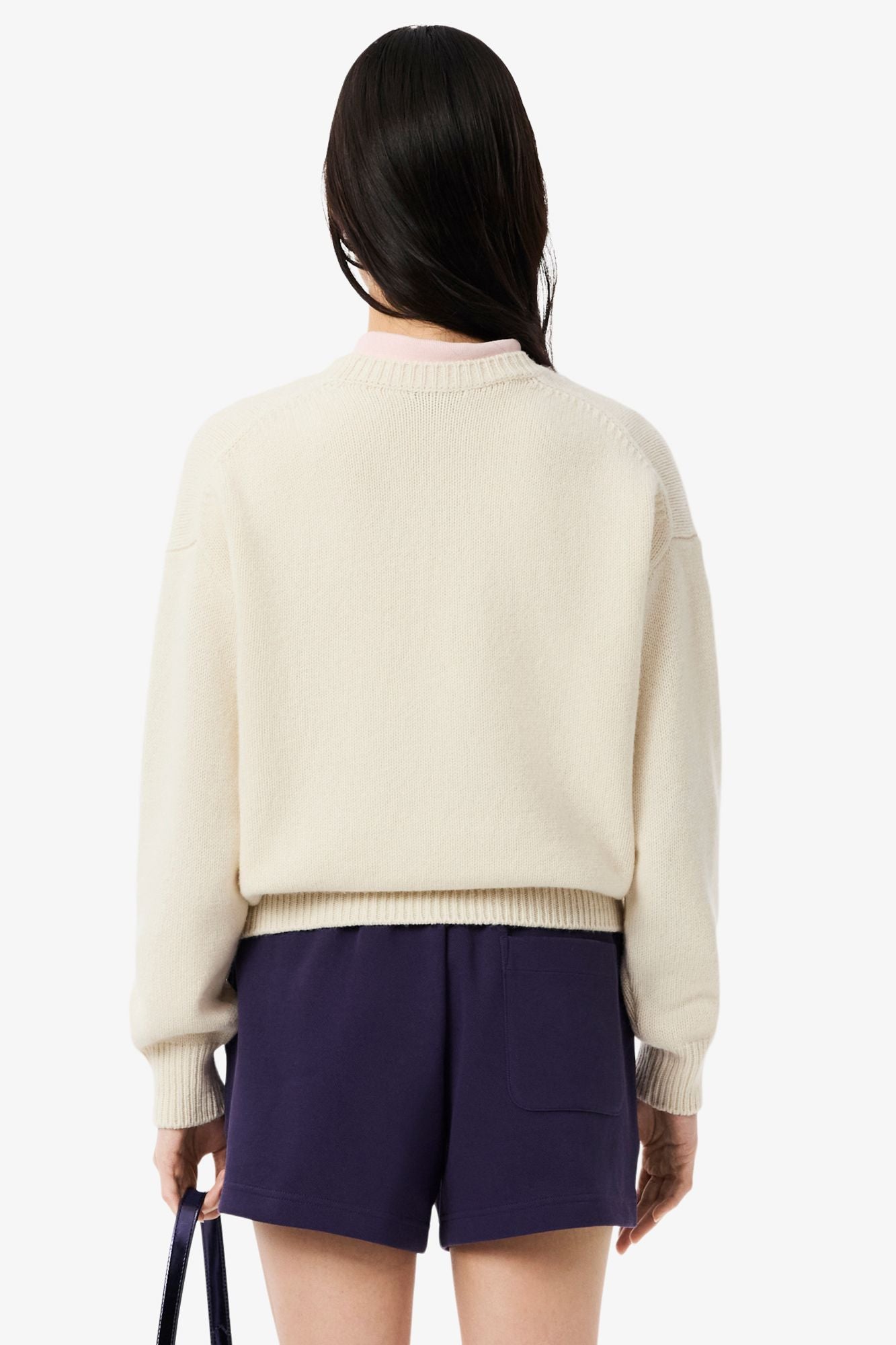 LACOSTE POLO DRESS en color BLANCO (2)