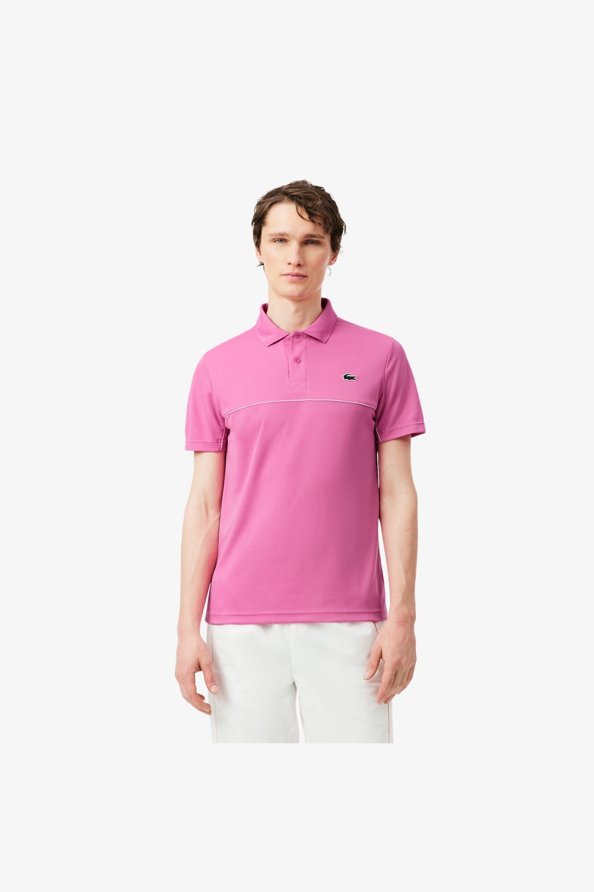 LACOSTE POLO en color ROSA (5)