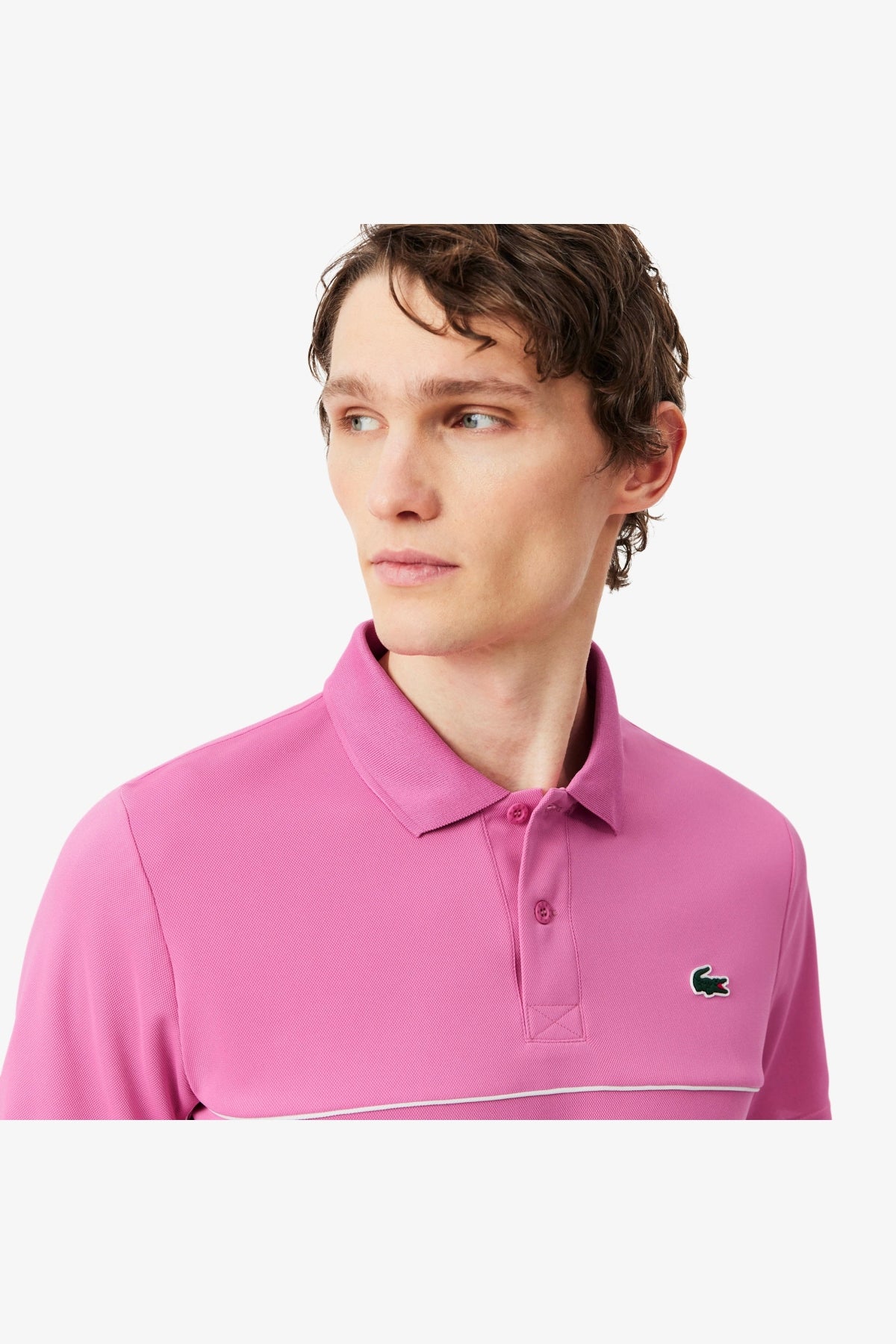 LACOSTE POLO en color ROSA (7)