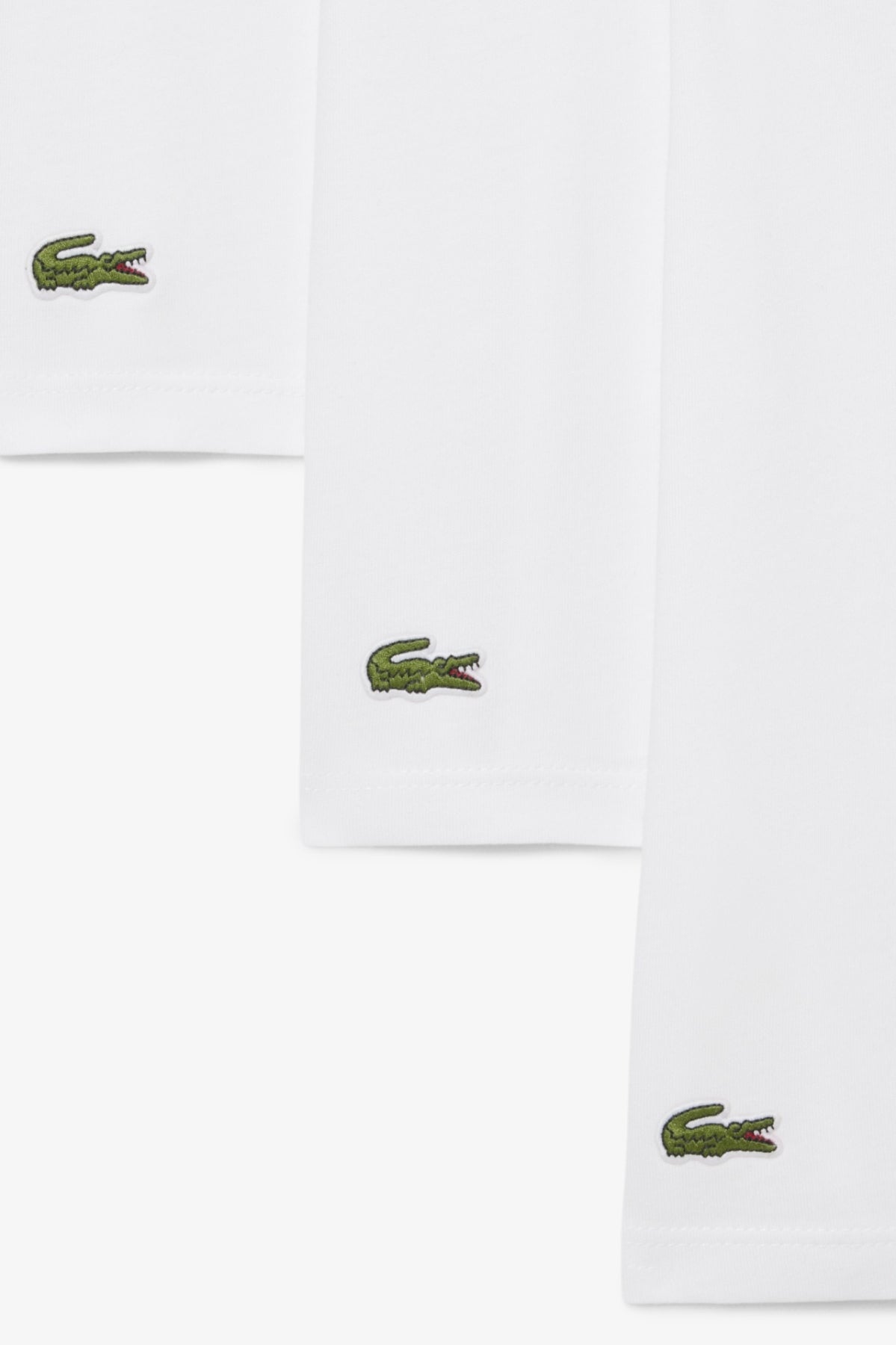 LACOSTE TH9010 UNDERWEAR TEE SHIRT en color BLANCO (4)