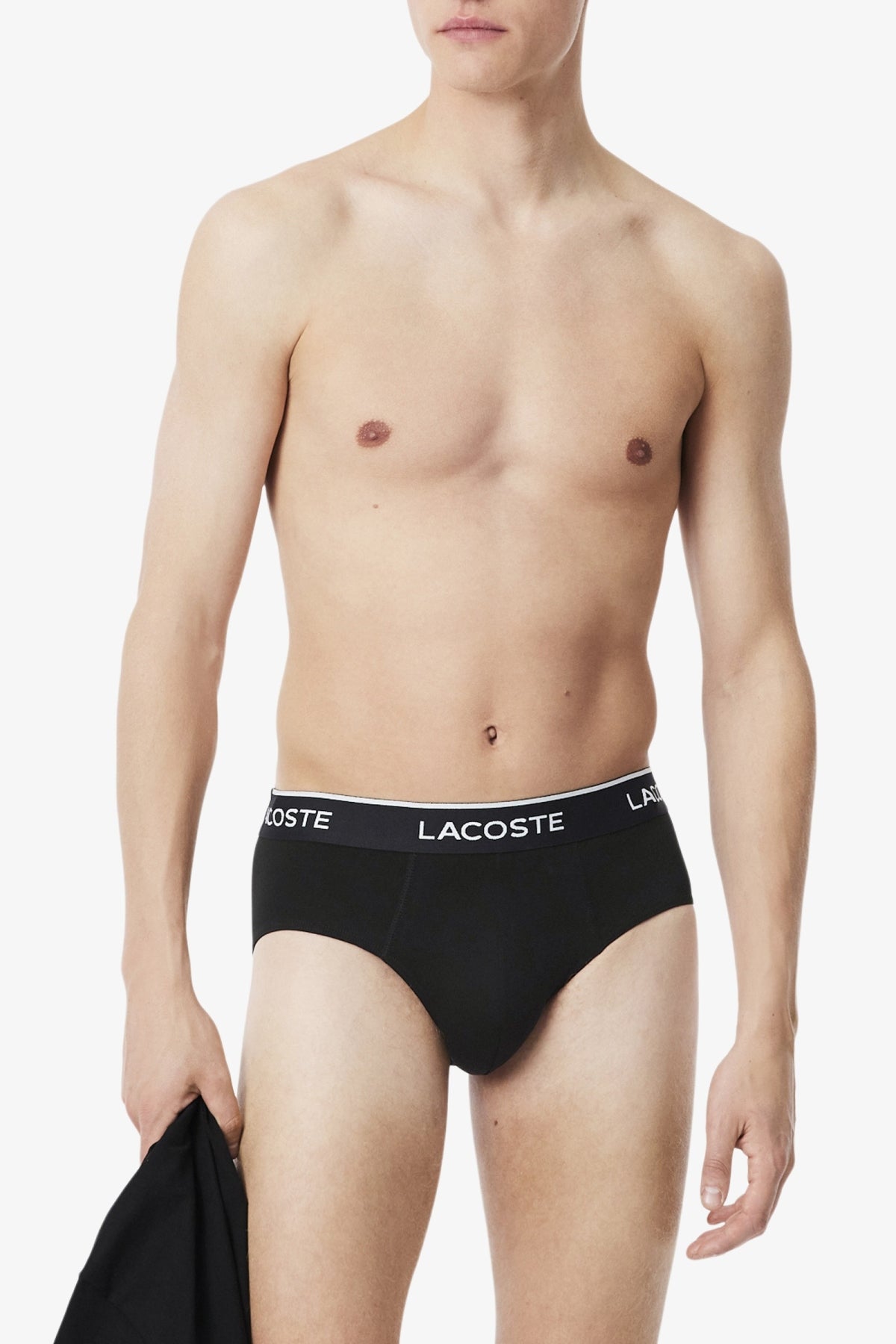 LACOSTE 8H1293 UNDERWEAR BRIEFS en color NEGRO (1)
