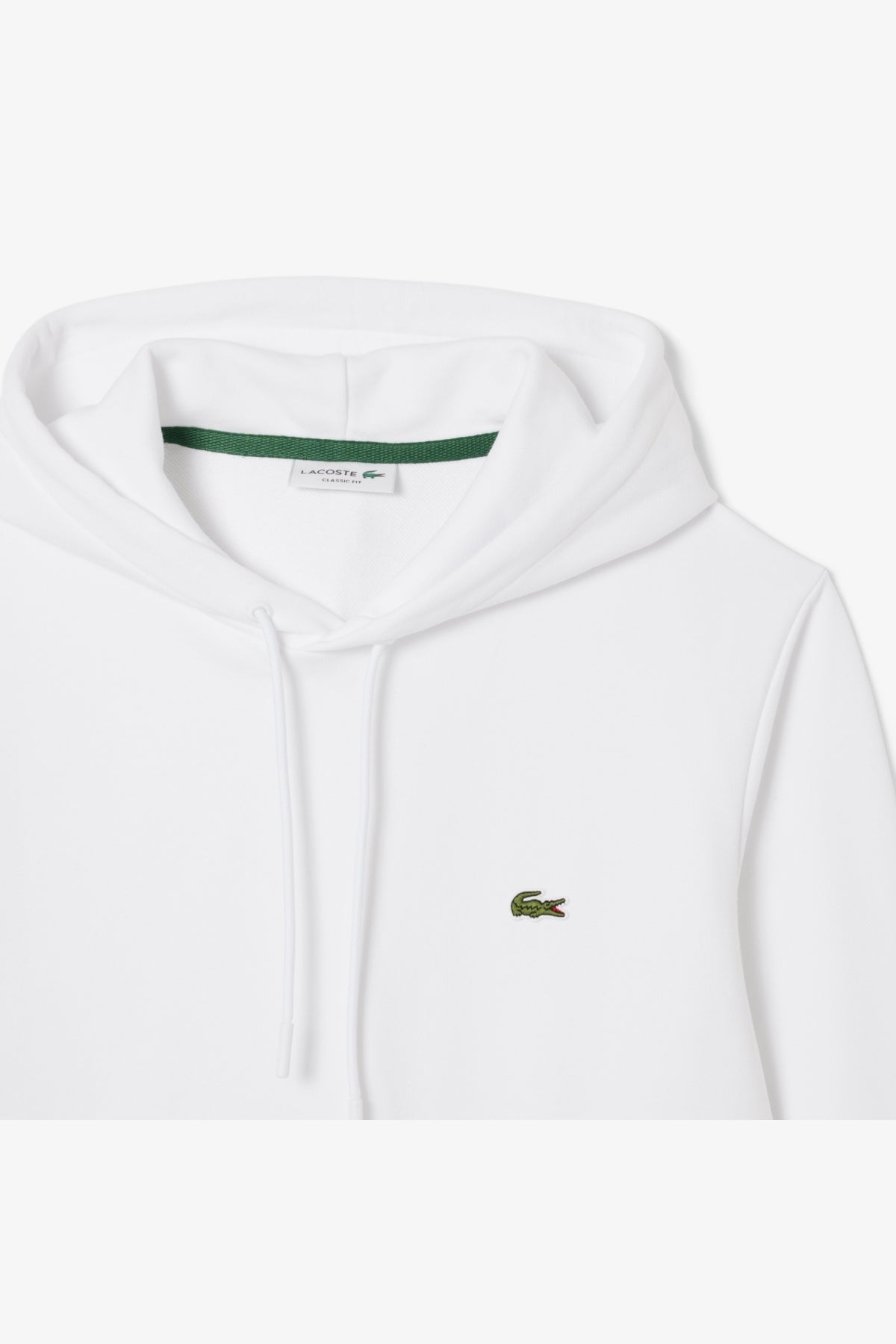 LACOSTE SH9839 SWEATSHIRTS CAPUCHE HOM en color BLANCO (5)