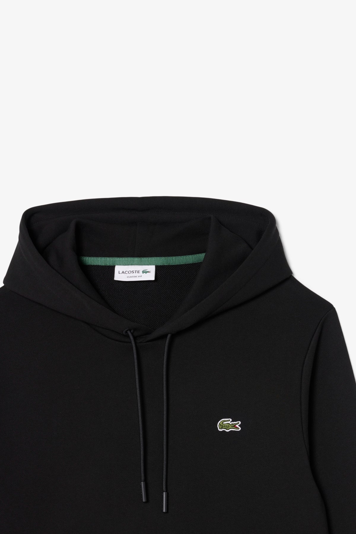 LACOSTE SH9839 SWEATSHIRTS CAPUCHE HOM en color NEGRO (3)