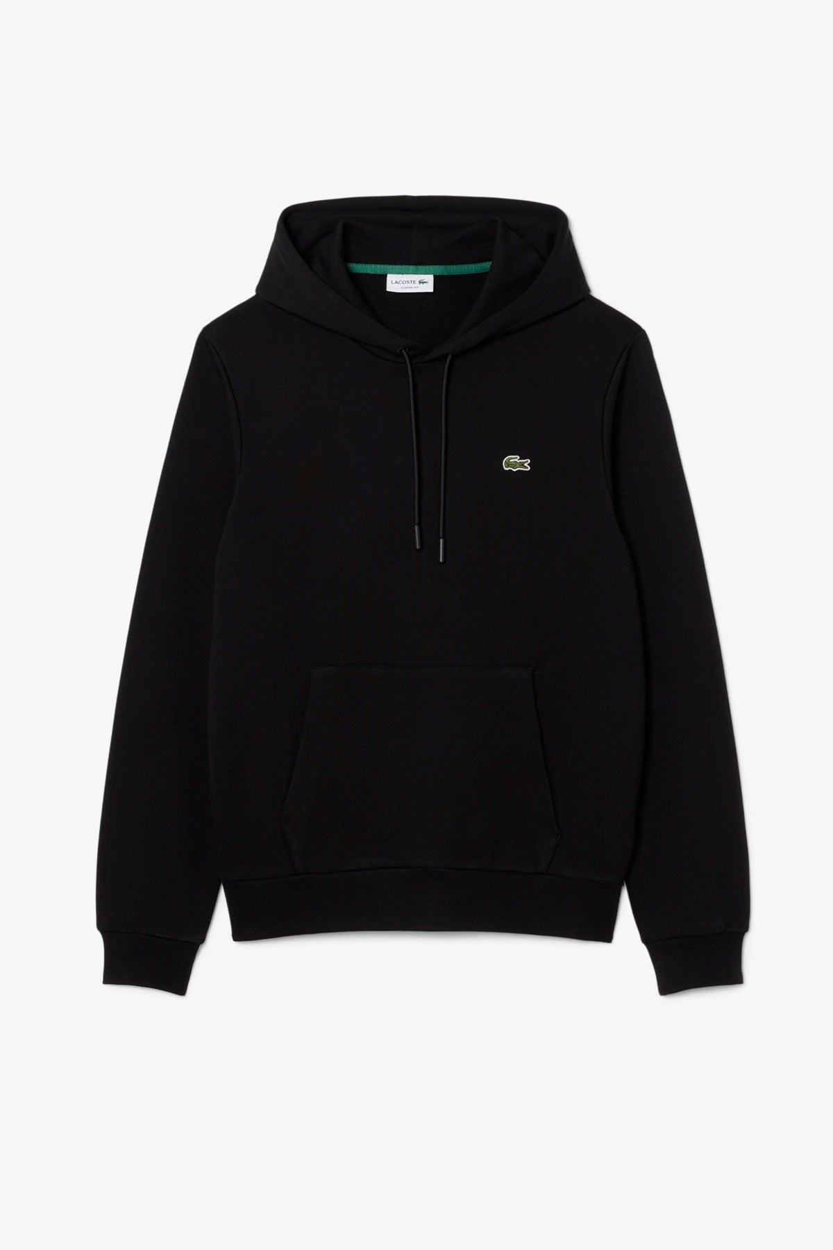 LACOSTE SH9839 SWEATSHIRTS CAPUCHE HOM en color NEGRO (5)