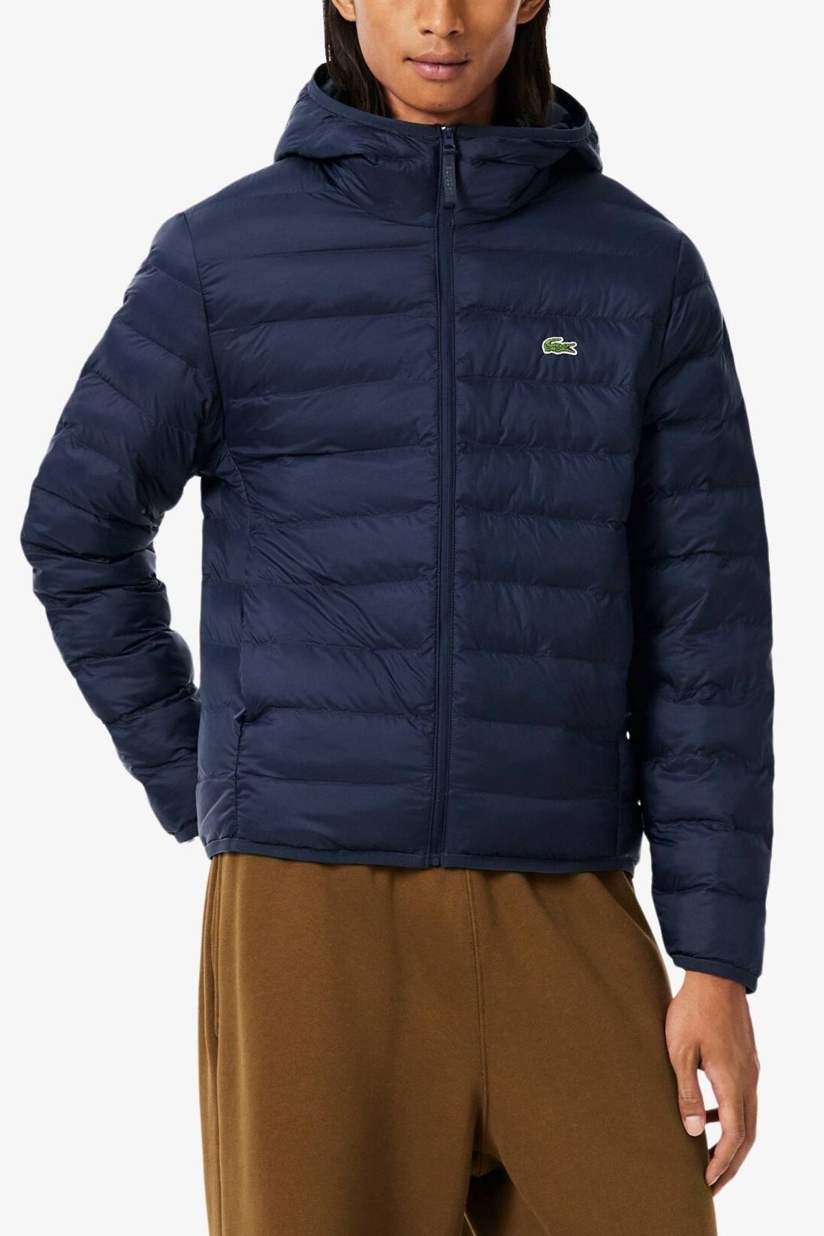 LACOSTE BH8714 PUFFER JACKETS en color AZUL (1)