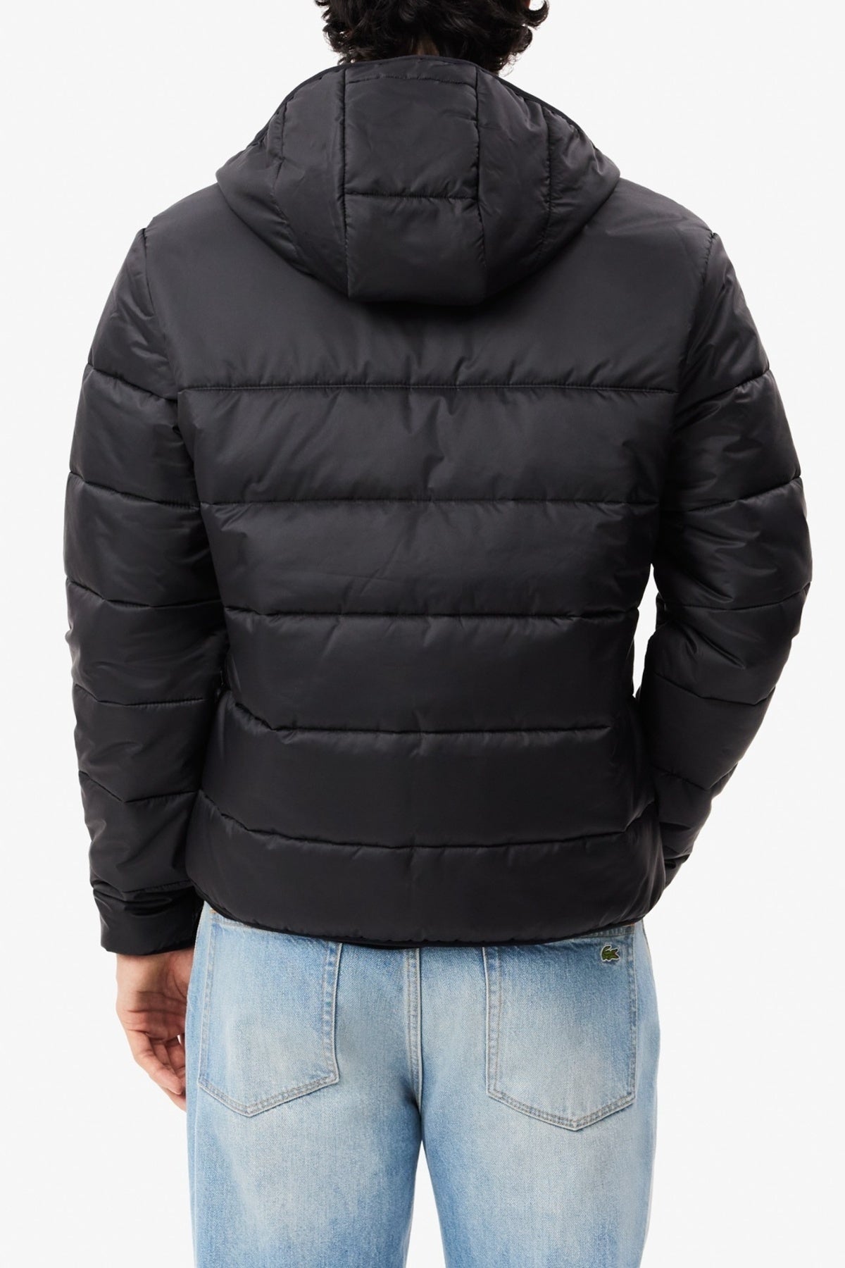 LACOSTE PUFFER JACKET BH6763 en color NEGRO (2)