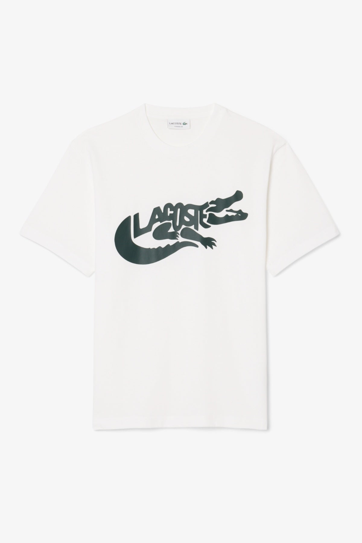 LACOSTE TH9990 CREWNECK T SHIRTS en color BLANCO (1)