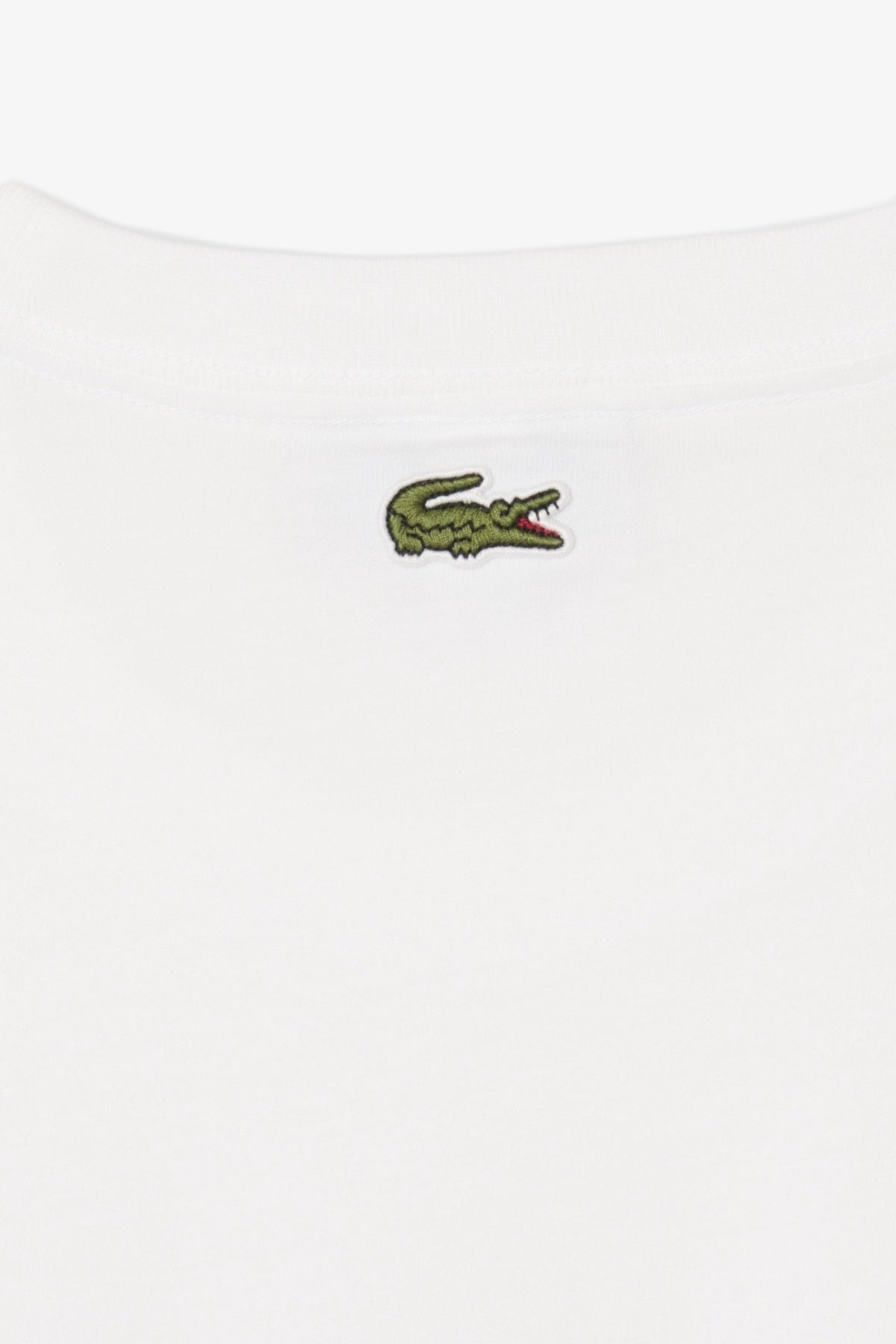 LACOSTE TH9990 CREWNECK T SHIRTS en color BLANCO (3)