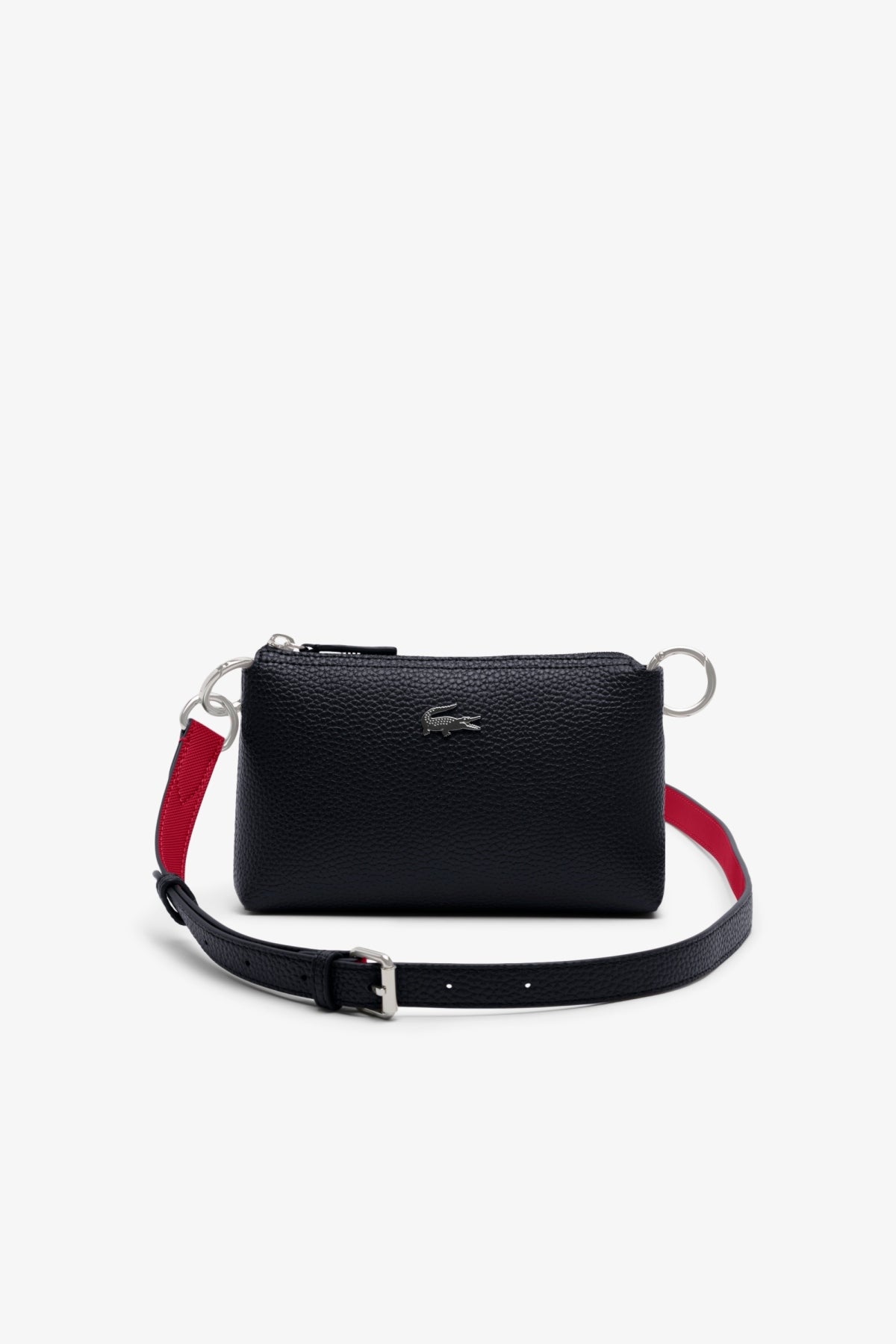 LACOSTE NF5496AA CROSSOVER BAG en color NEGRO (1)
