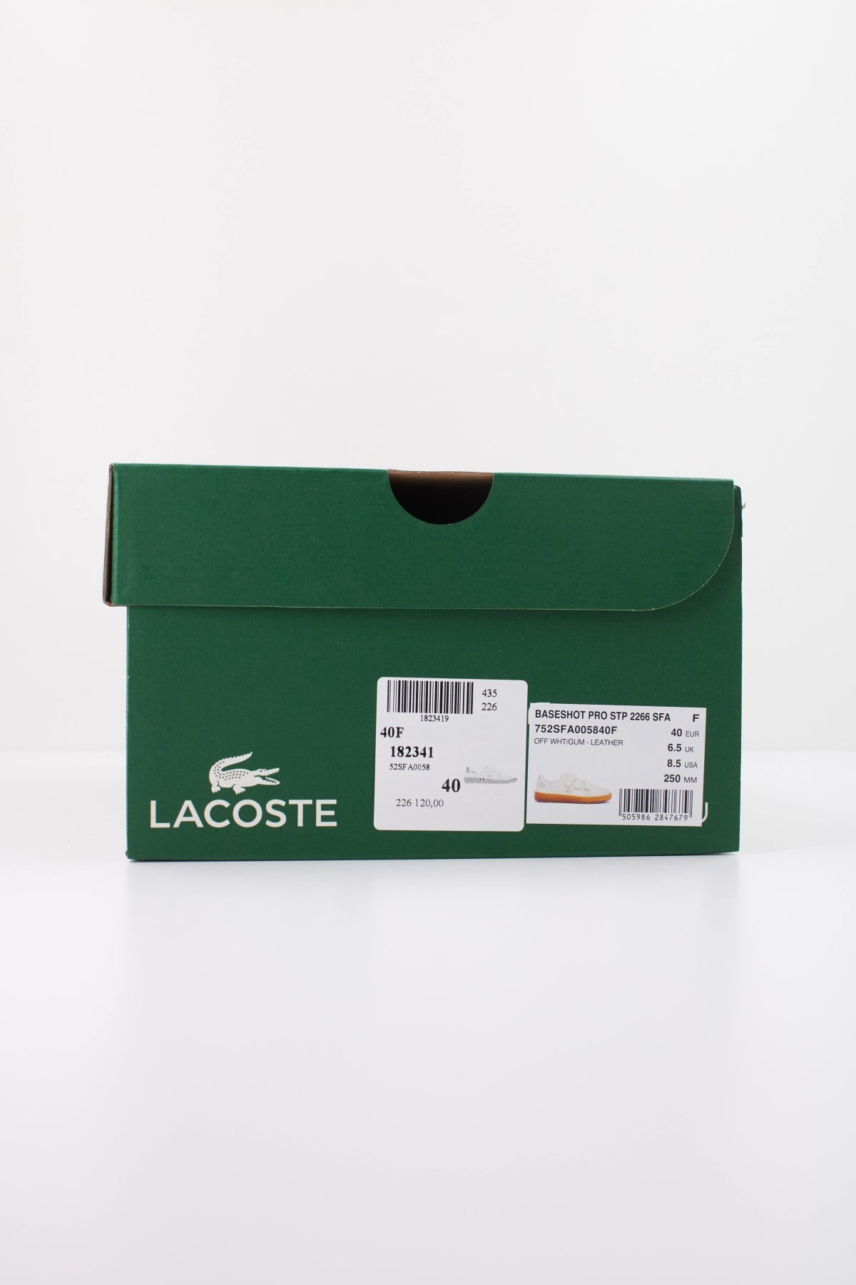 LACOSTE BASESHOT PRO en color BEIS (6)