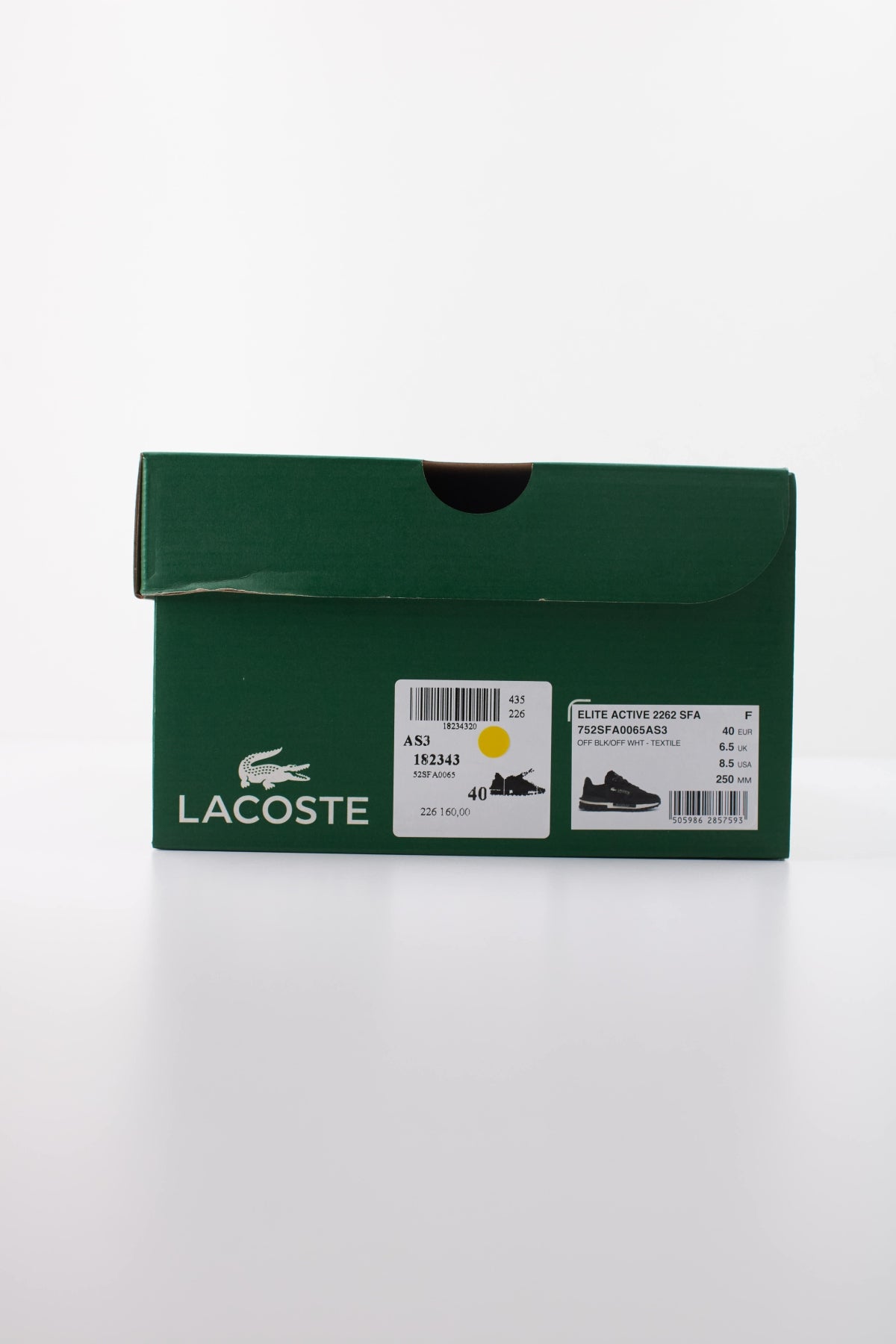LACOSTE ELITE ACTIVE 52SFA0065 en color NEGRO (6)
