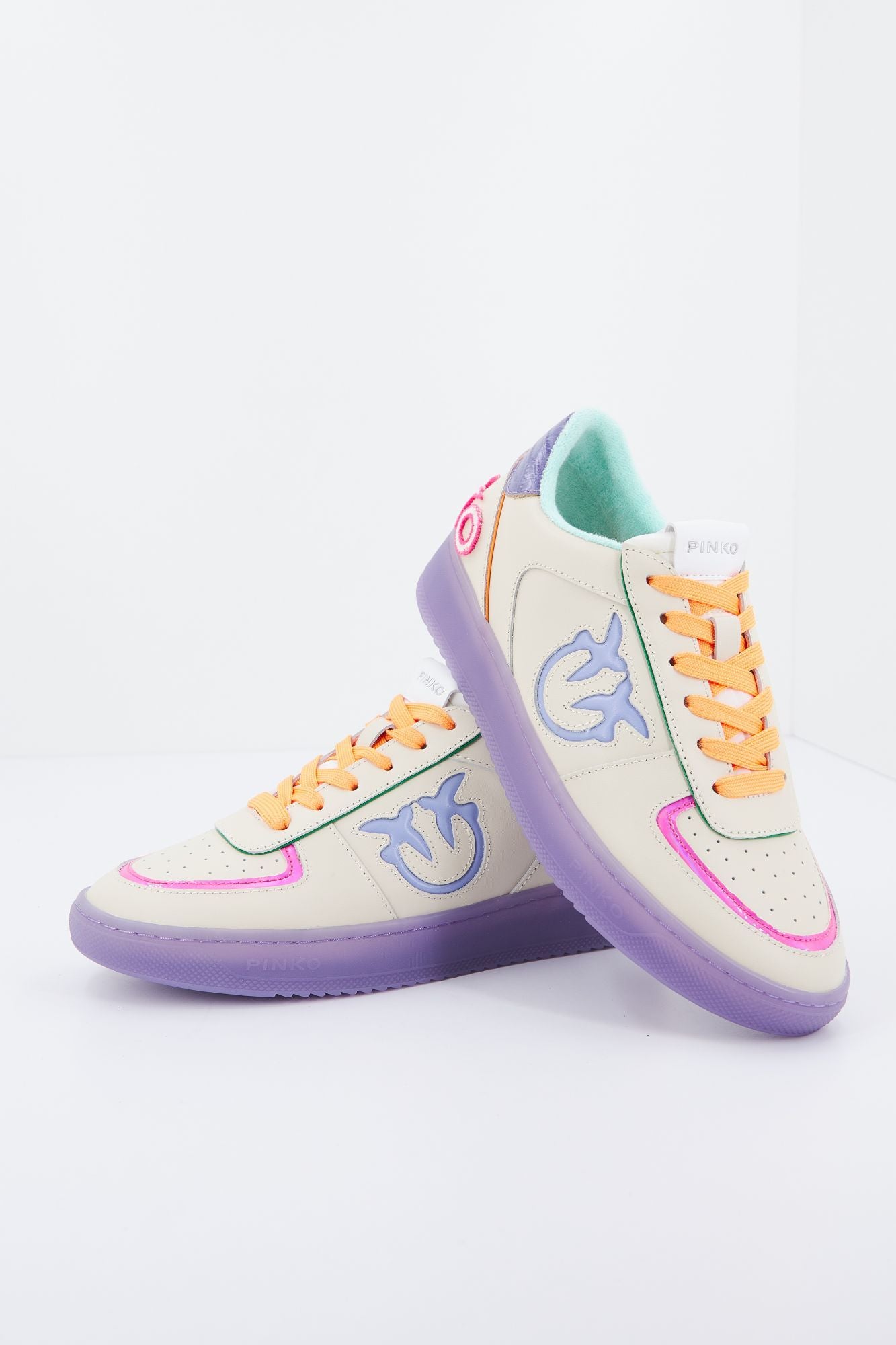 PINKO NORMANDIA BASKET SNEAKE en color BEIS (2)