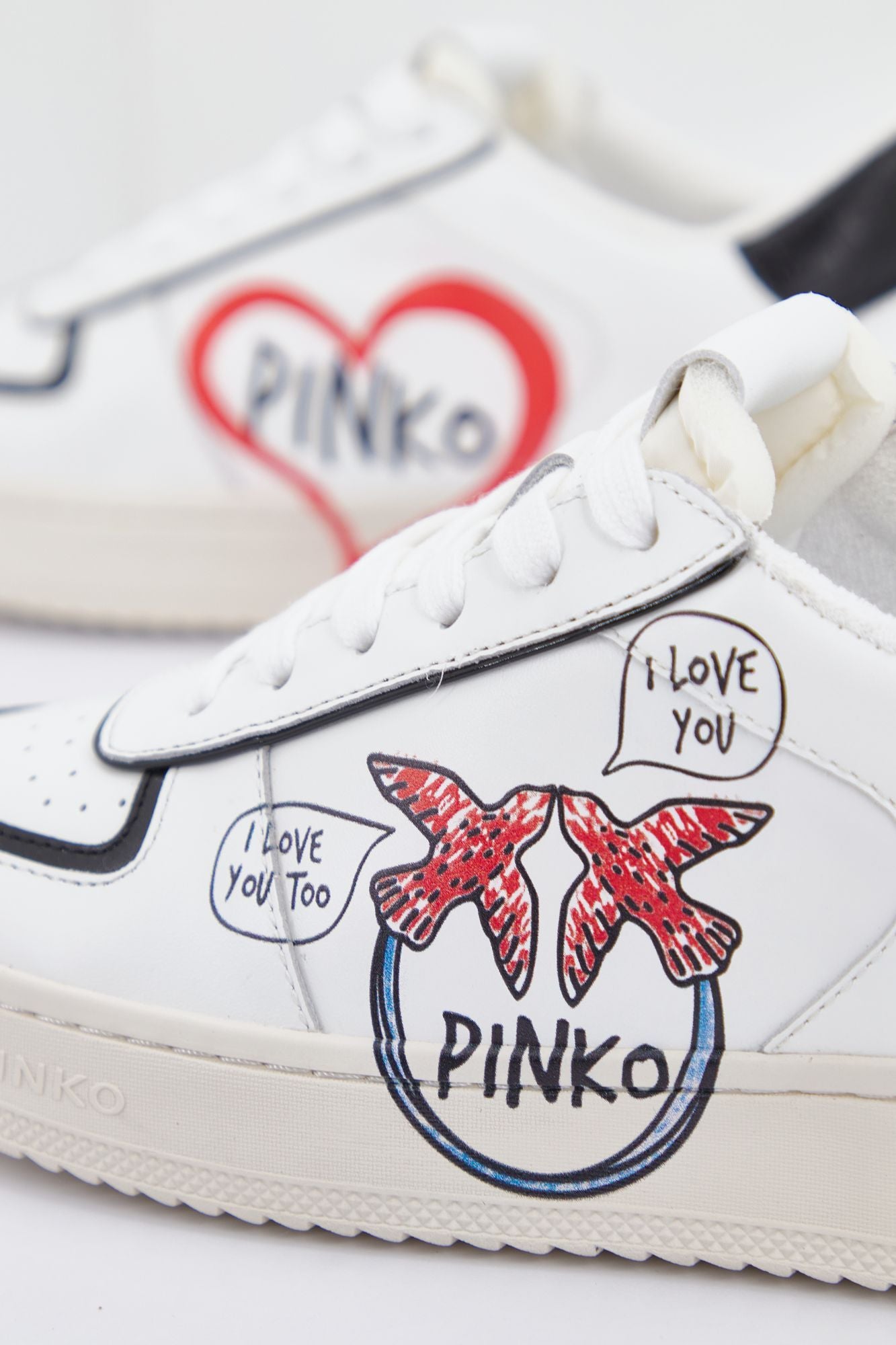 PINKO RODANO BASKET en color BLANCO (3)